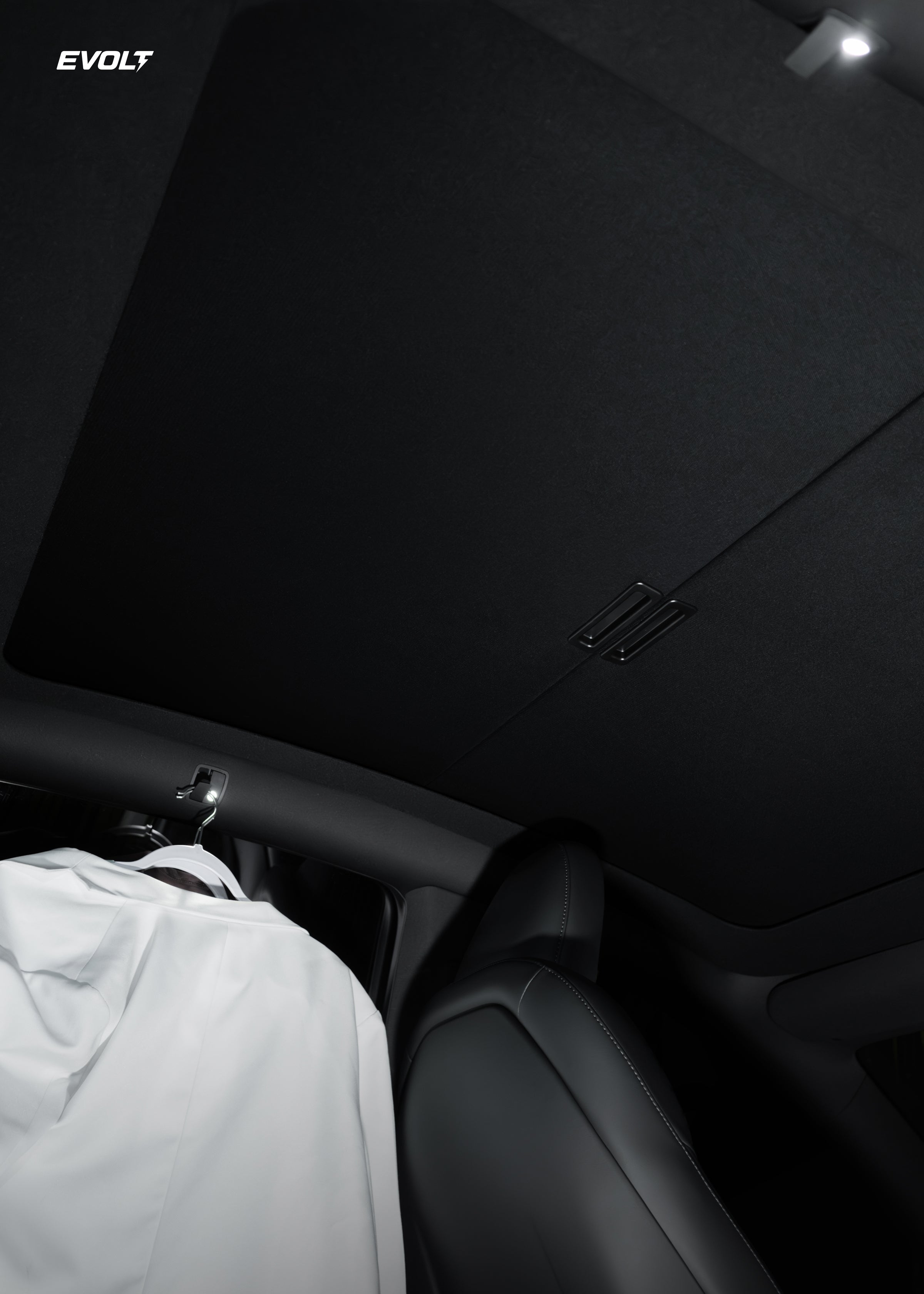 Retractable Roof Sunshade for Tesla Model Y / YL / 3 | Anti-Sag Heat Shield