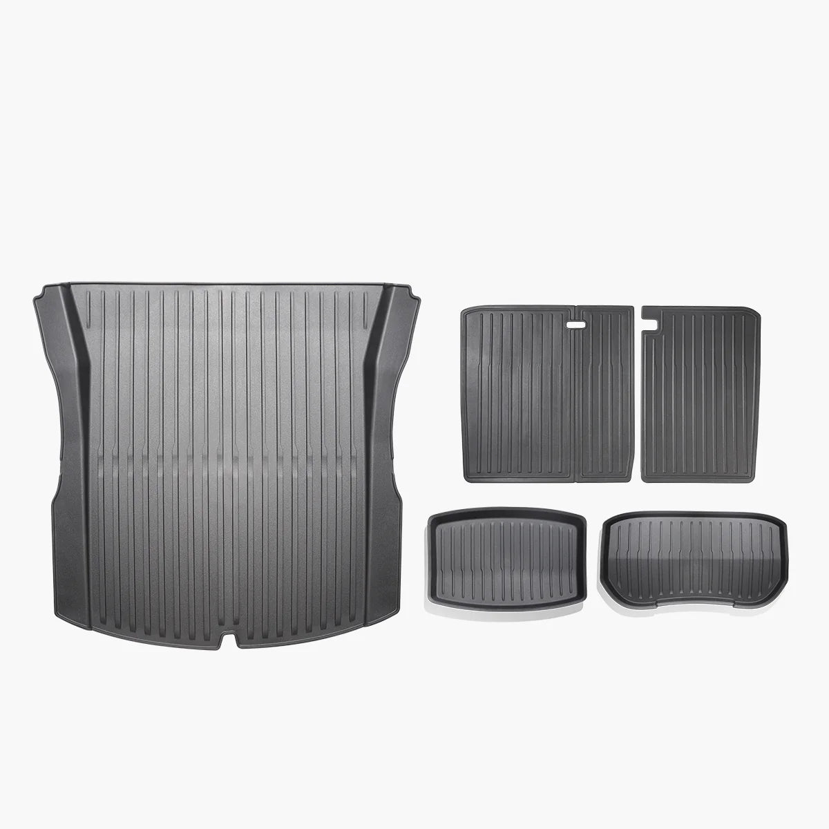 All-Weather Cargo Liners Set with Seats Back Protector Mats for Model 3 Highland