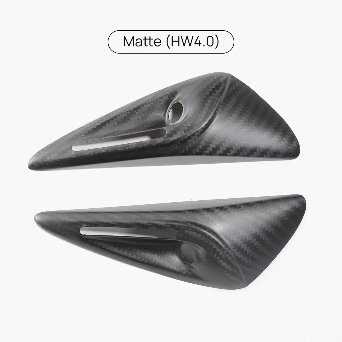 Carbon Fiber Side Camera Cover for Tesla