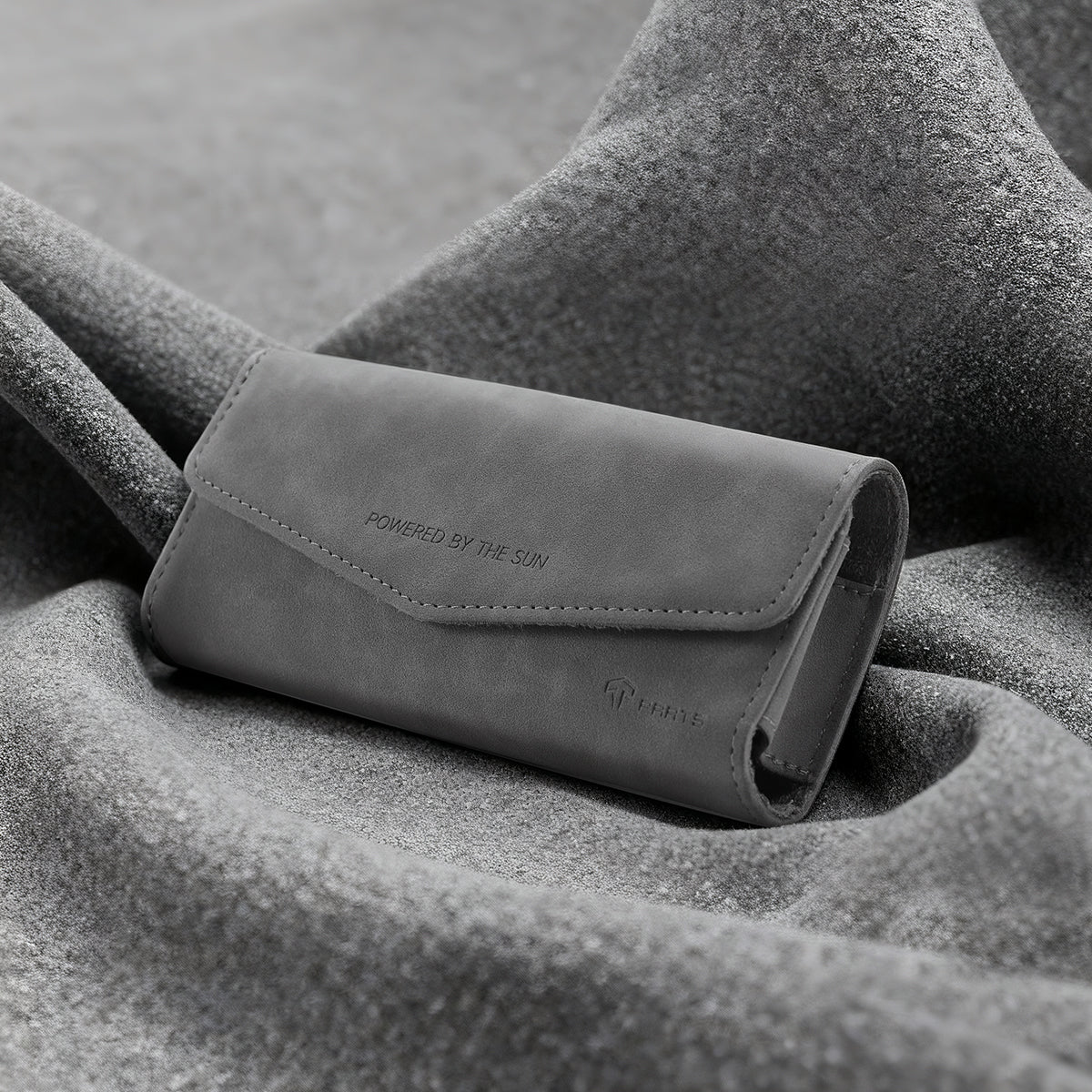 Magnetic Suede Sunglasses Case for Tesla