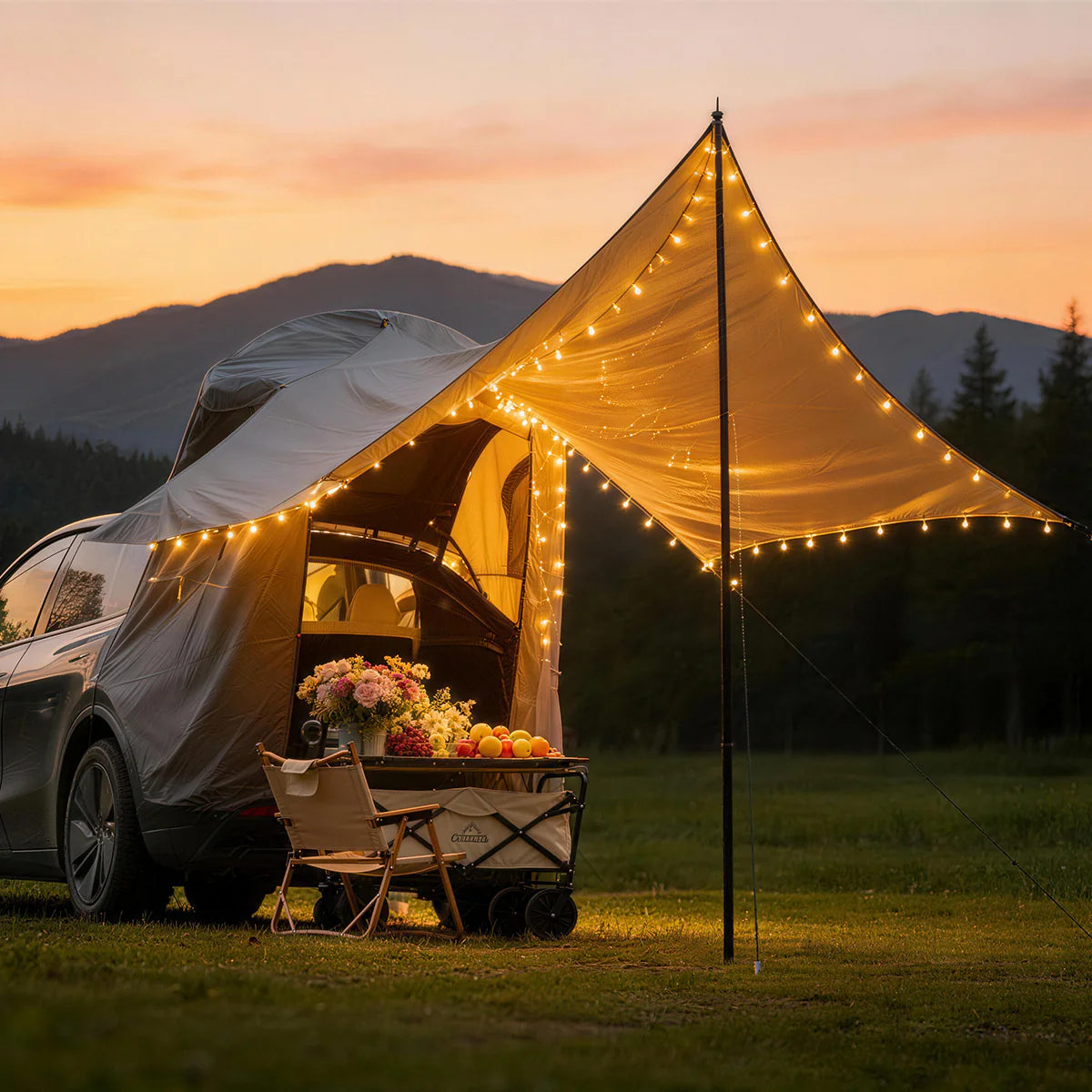 Camping Tent For Tesla Model Y