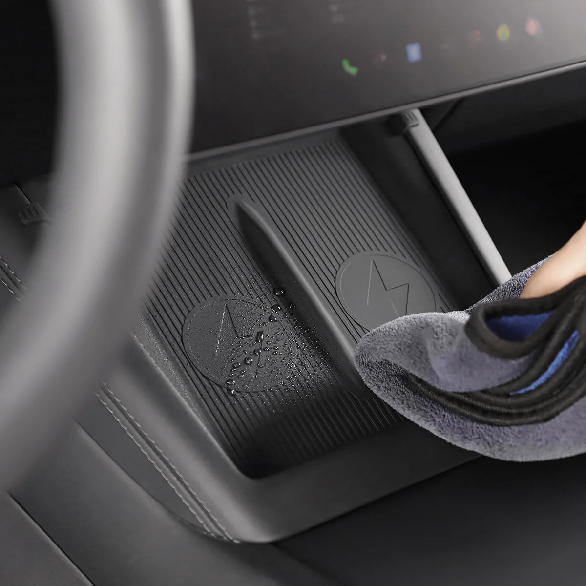 Center Console Wireless Charger Pad for Model 3 Highland