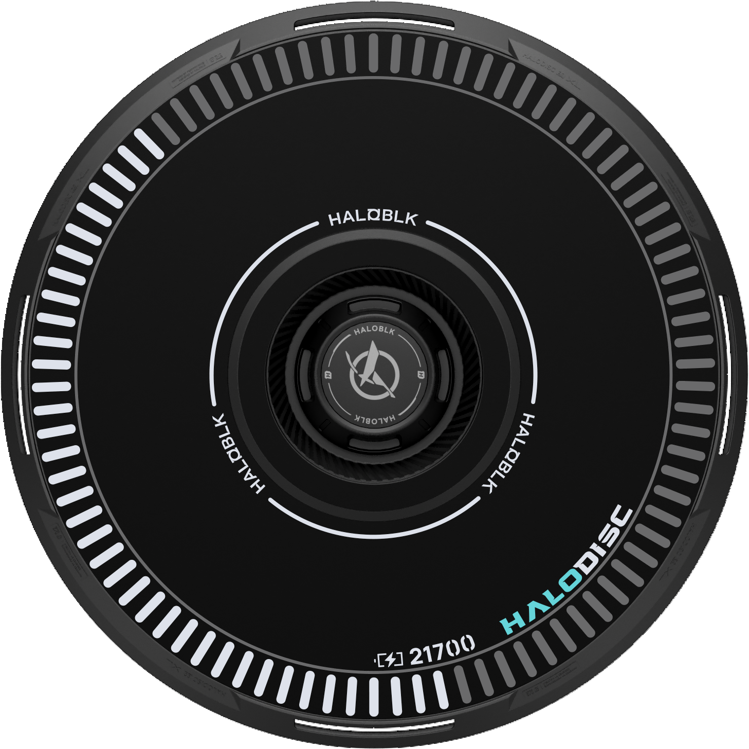 HALODISC 2 - CHARGING Black | Wheel Covers for Tesla