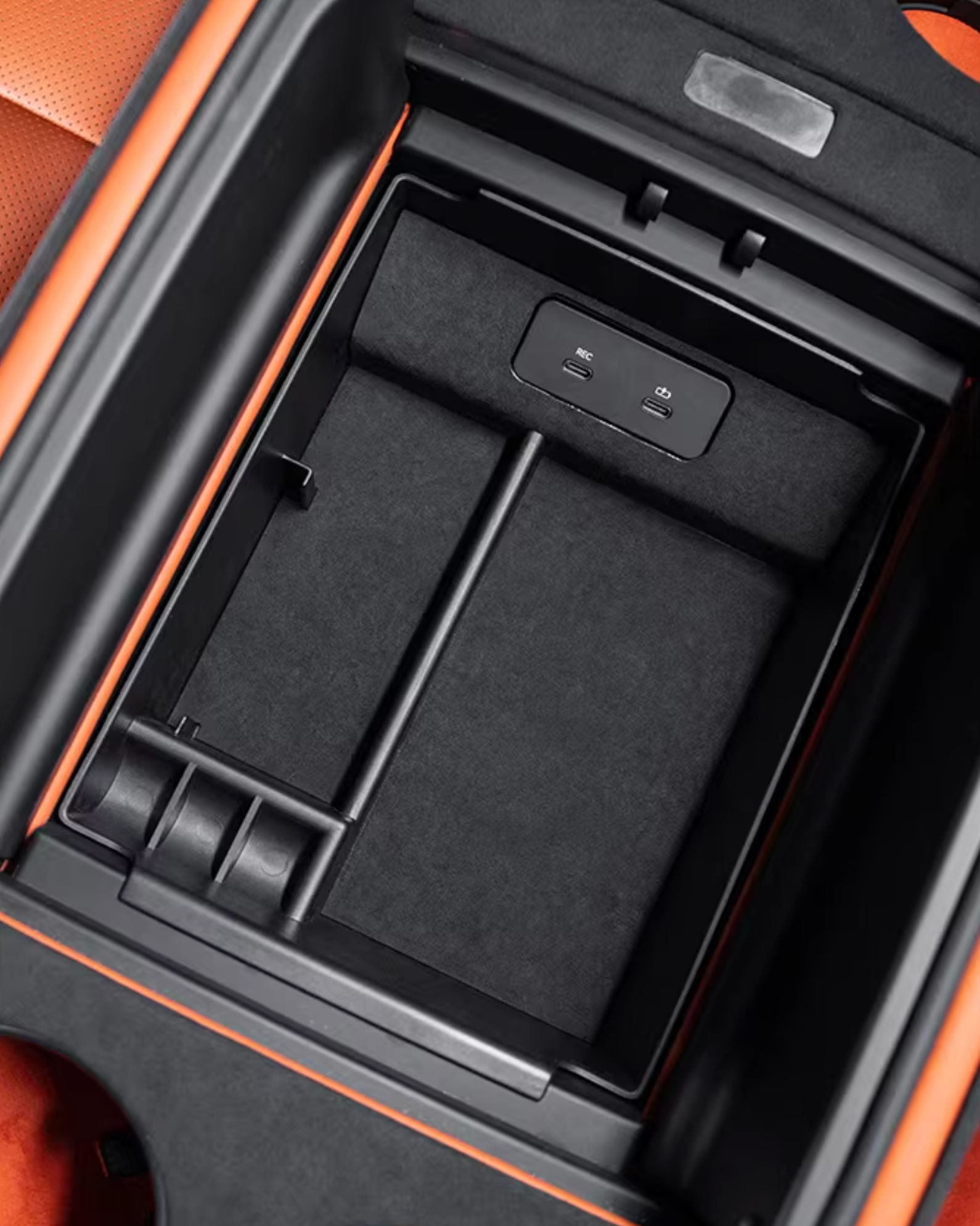 Alcantara® Center Console Storage Tray for Li L9