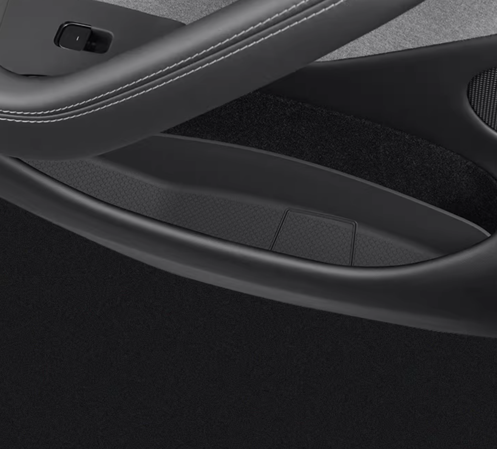 TPE Door Pocket Organizer Set for Tesla