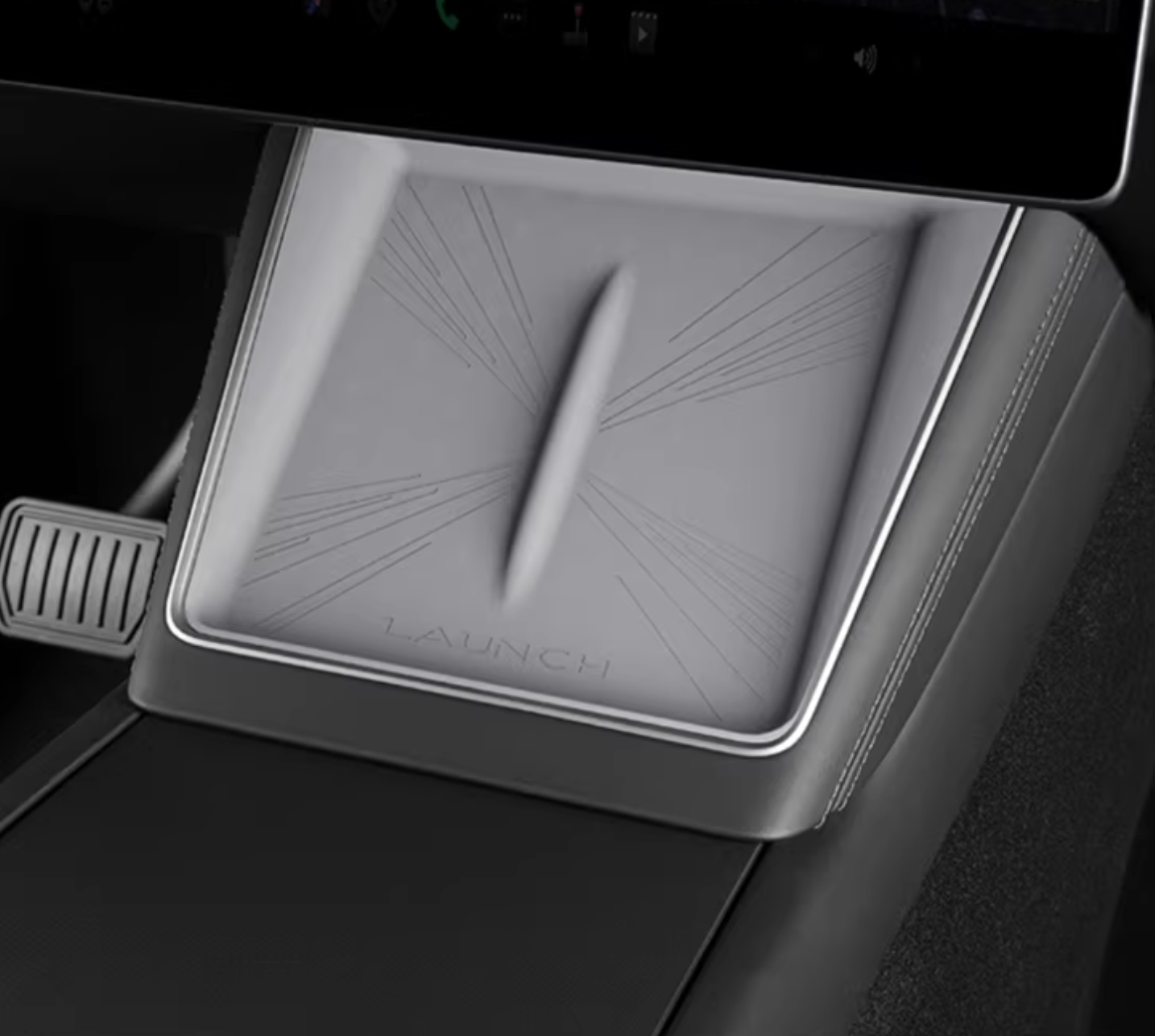 Silicone Wireless Charging Mat for Tesla Model Y / 3