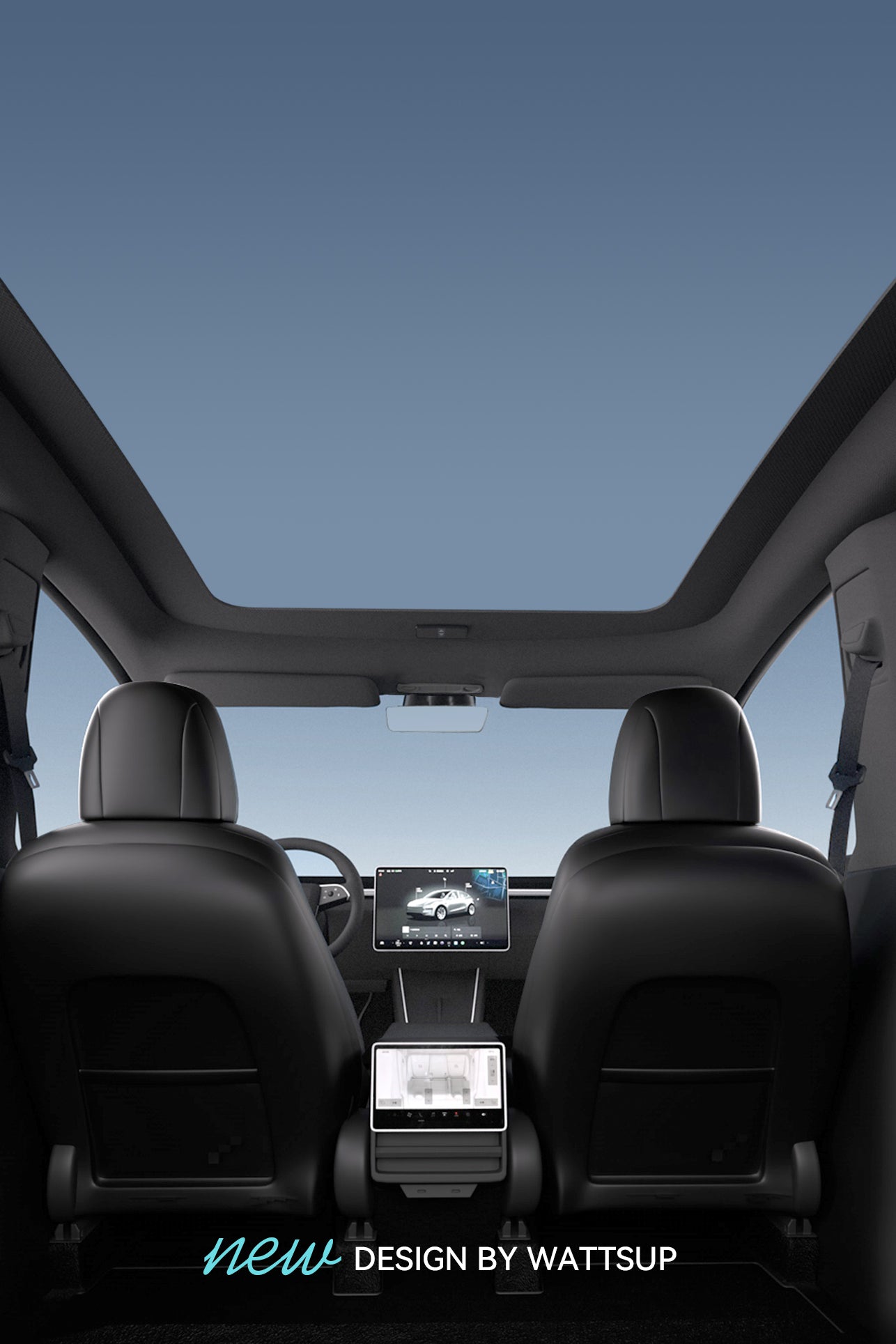 Flagship Electric Roof Sunshade for Tesla Model Y / YL