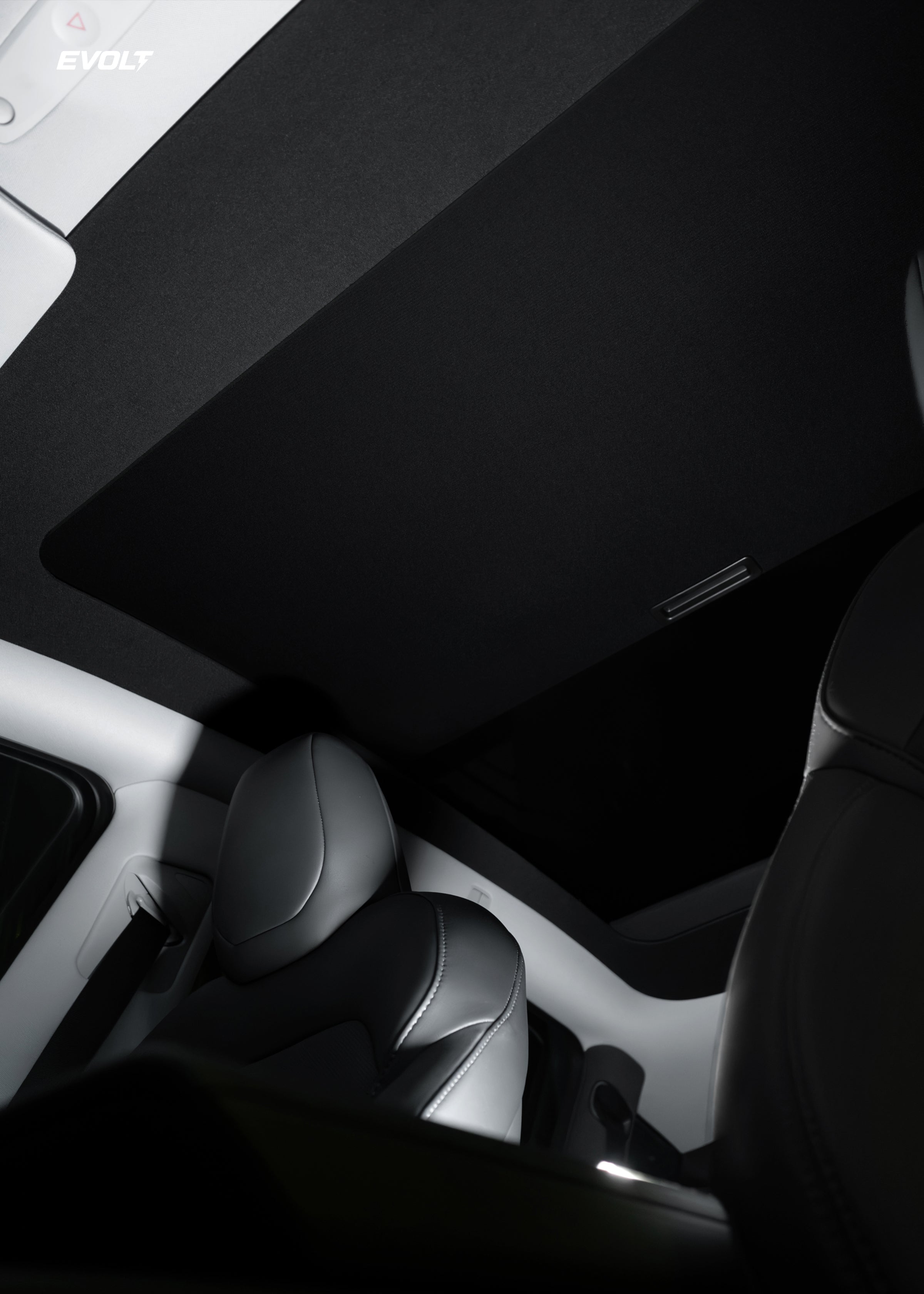Retractable Roof Sunshade for Tesla Model Y / YL / 3 | Anti-Sag Heat Shield