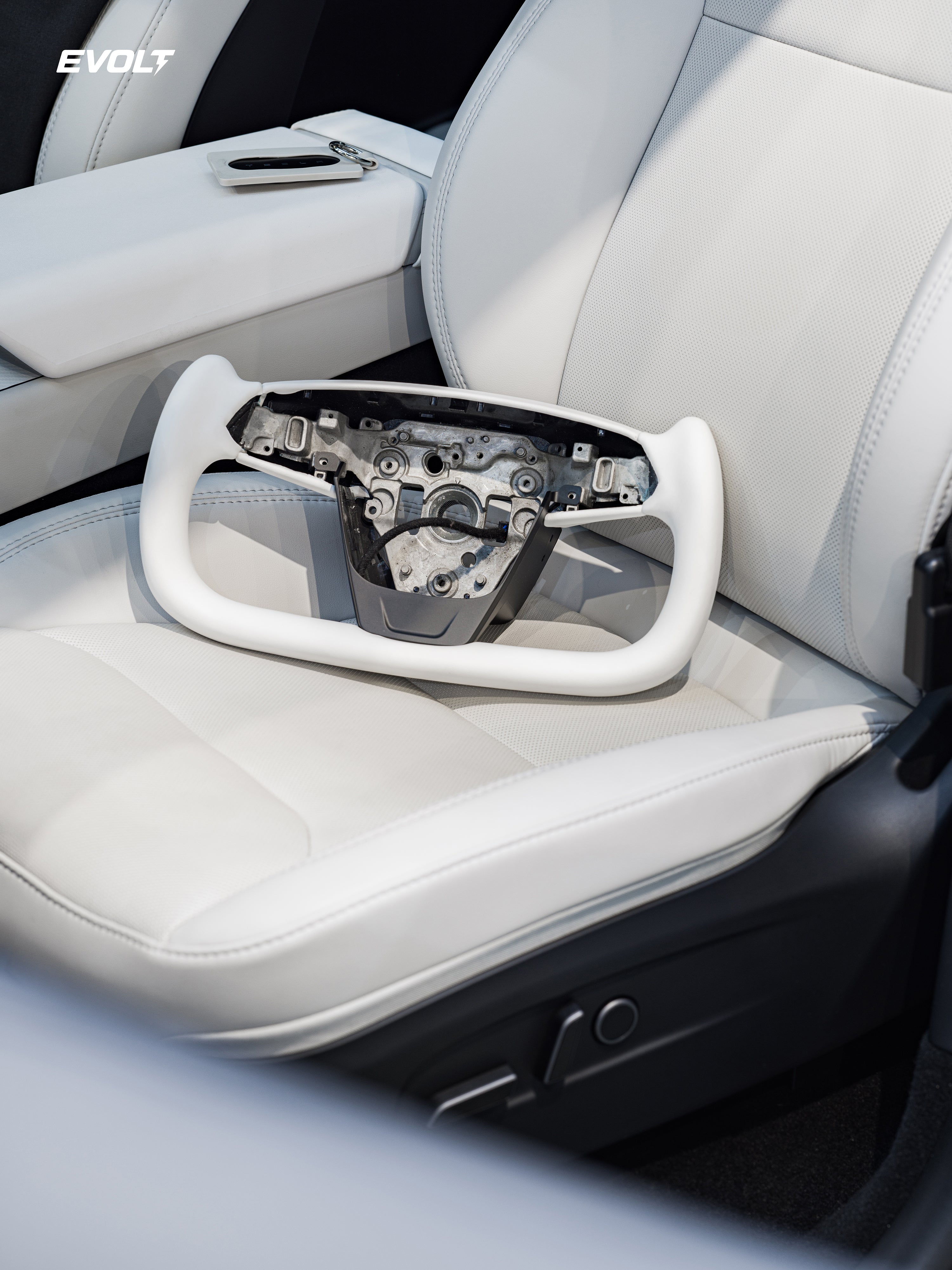 2026 Upgraded|Yoke Style Steering Wheel for Tesla Model Y / YL