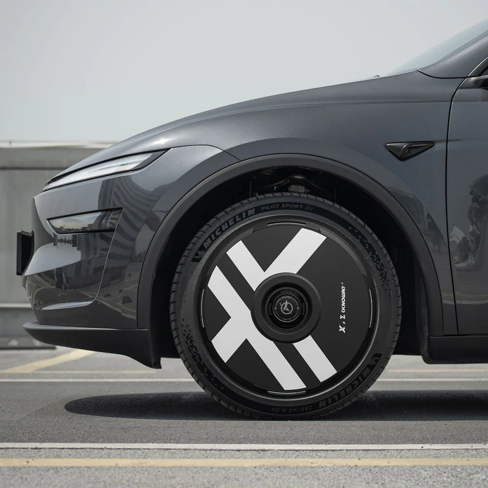 HALODISC 2 - X-Factor Black | Wheel Covers for Tesla