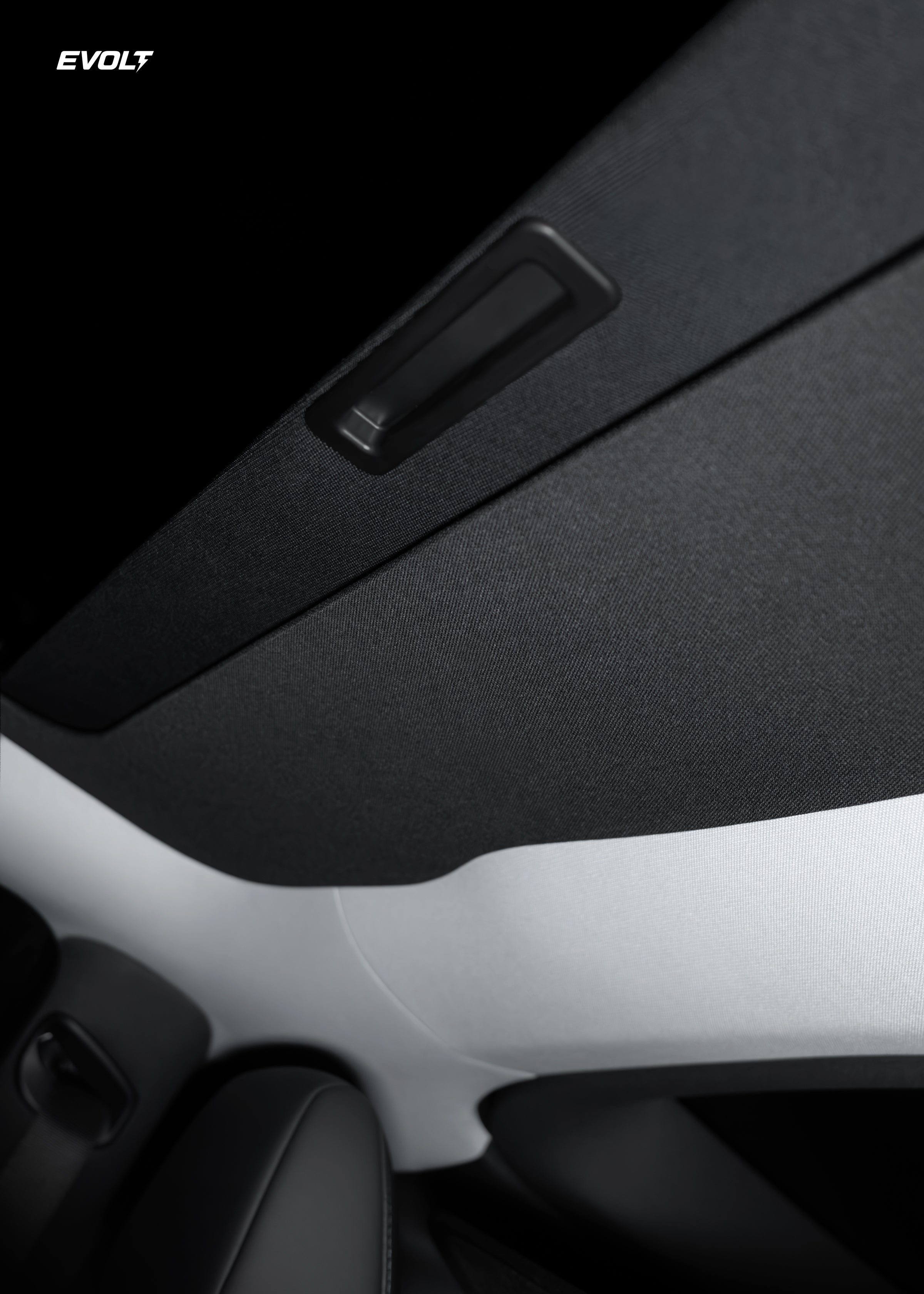 Retractable Roof Sunshade for Tesla Model Y / YL / 3 | Anti-Sag Heat Shield