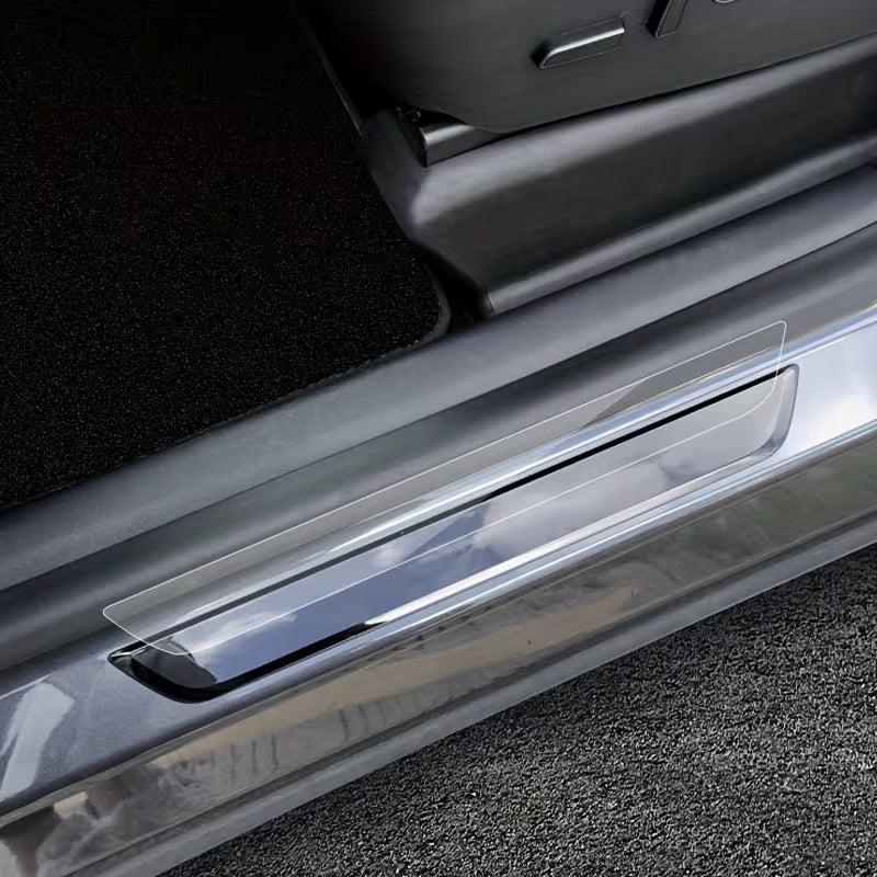 Threshold Protection Film - Front and Rear Door TPU Transparent Anti Scratch Film for Tesla Model Y