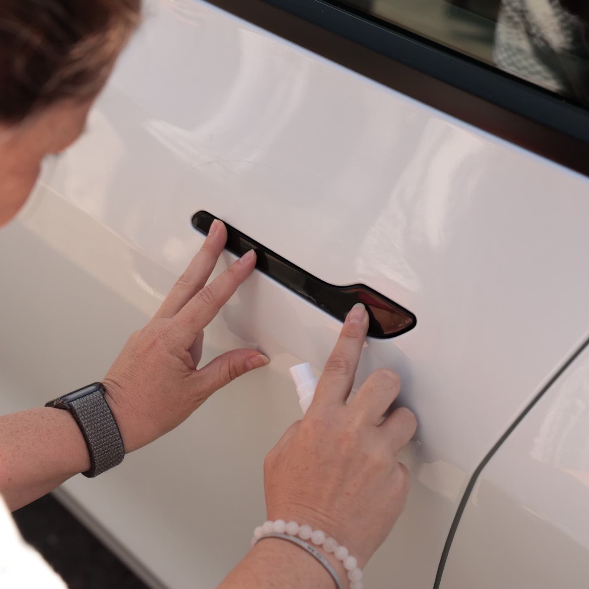 Door Handles PPF | Anti-Scratch Protection Film - Gloss TPU for Tesla Model 3 / Y / YL