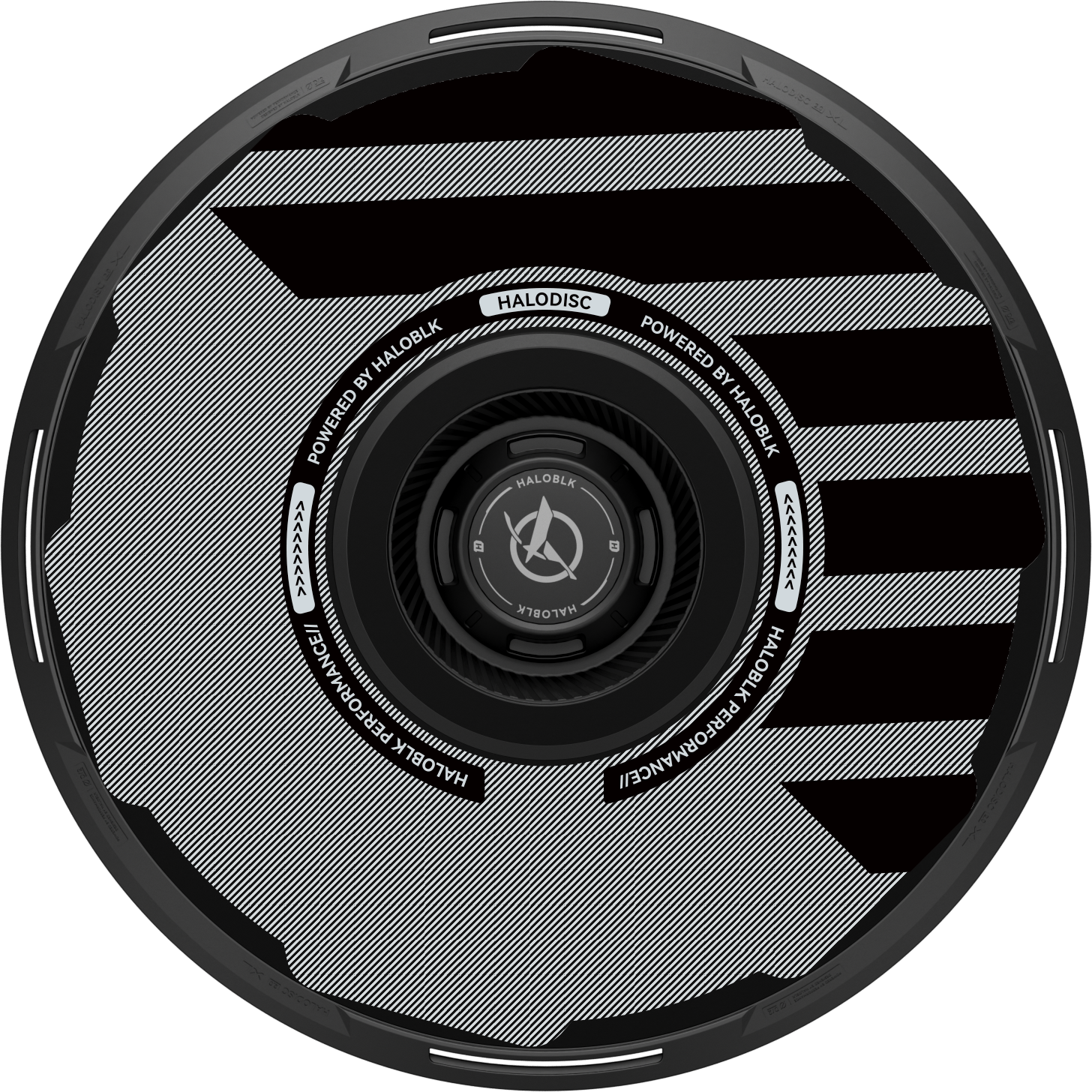 HALODISC 2 - INDUSTRY Black | Wheel Covers for Tesla