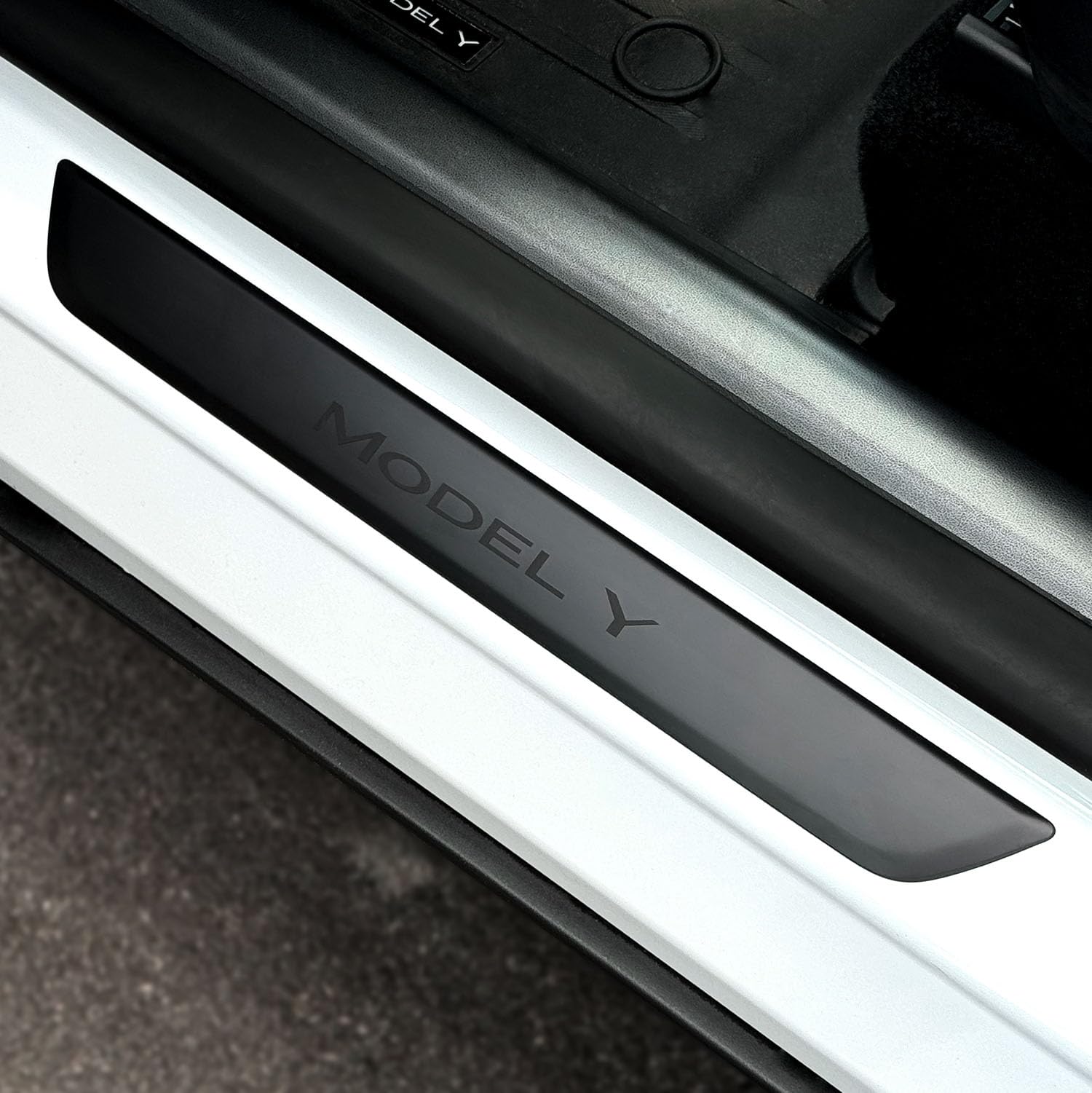 Threshold Protection Film - Front and Rear Door TPU Transparent Anti Scratch Film for Tesla Model Y