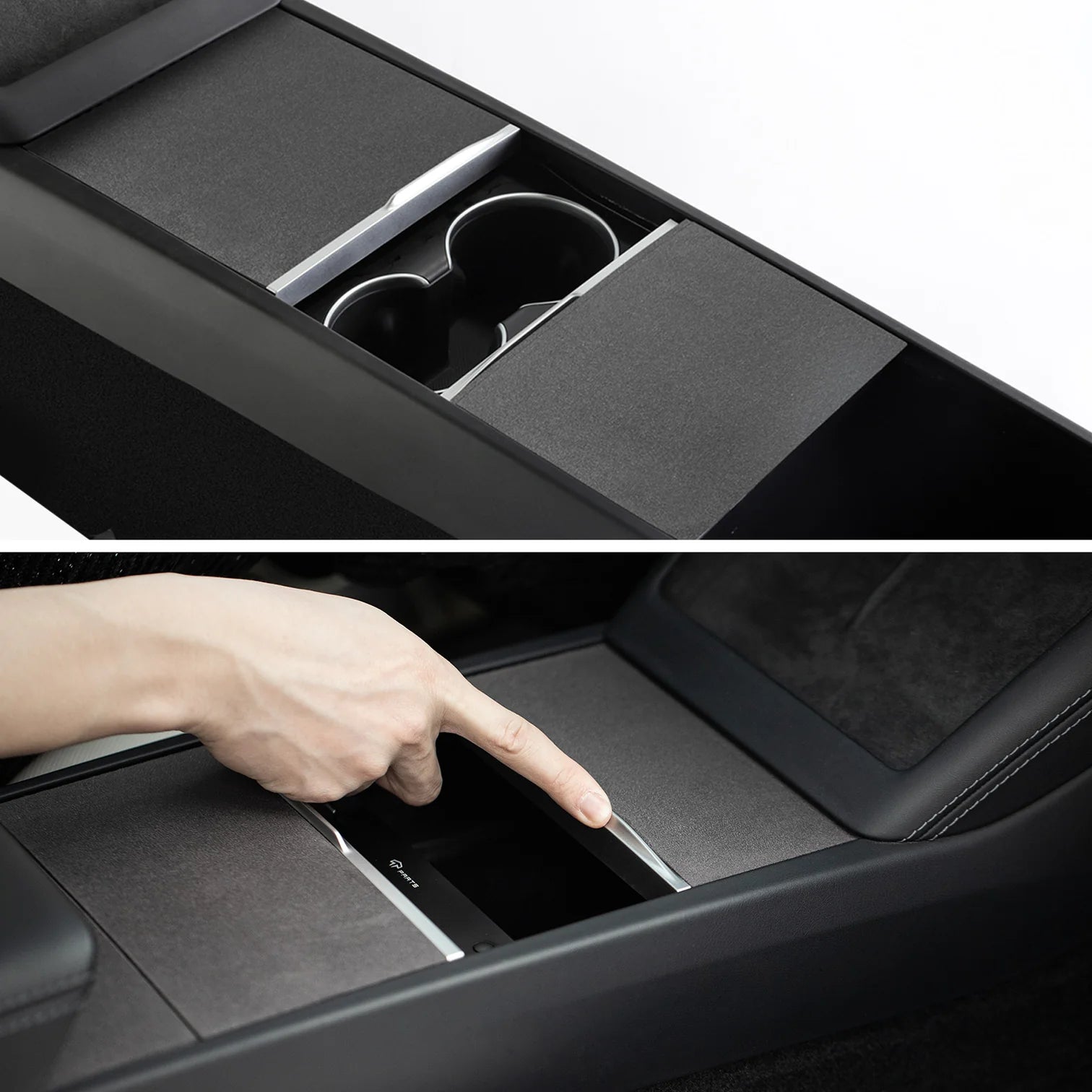 Suede Center Console Cover for Model 3 Highland / Y Juniper