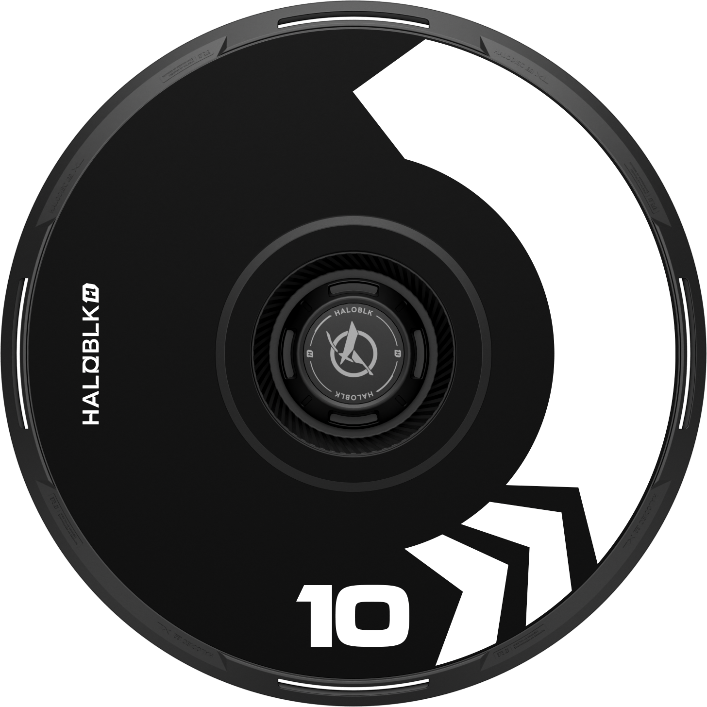 HALODISC 2 - ARROW Black | Wheel Covers for Tesla