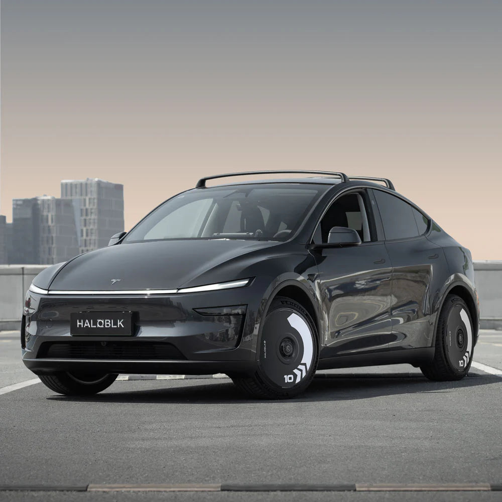 HALODISC 2 - ARROW Black | Wheel Covers for Tesla