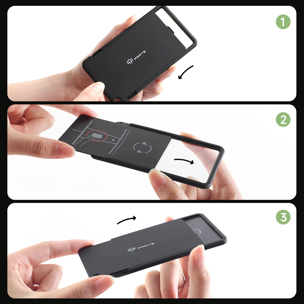 EVOLT x TPARTS Signature Edition Tesla Key Card Case