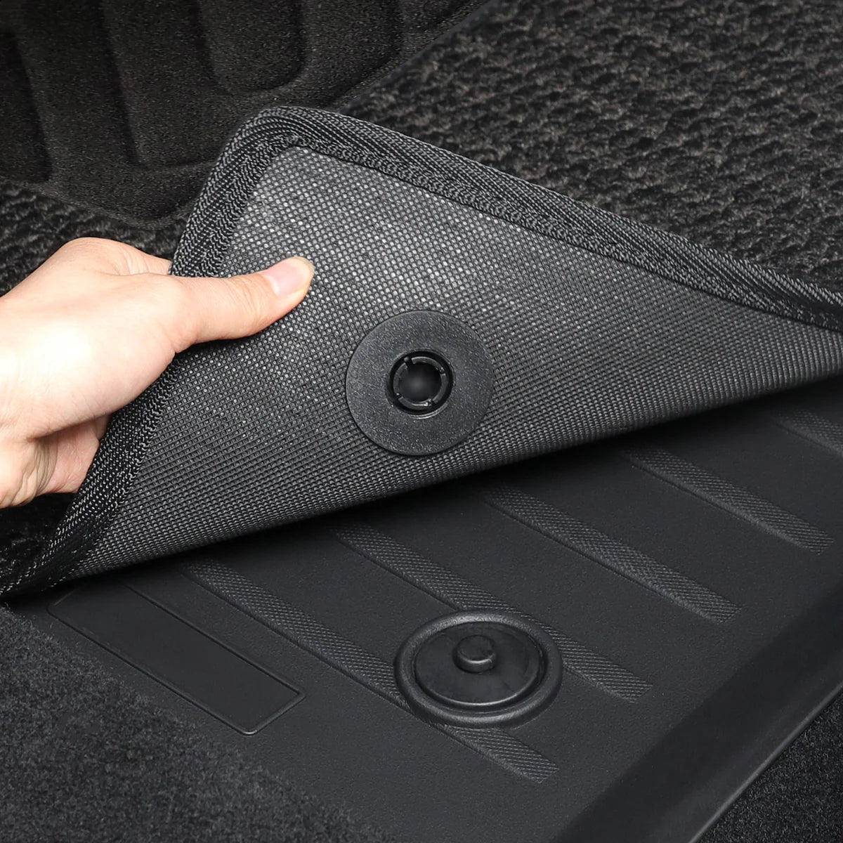 Dual-Layer Eco-Friendly All-Weather Mat for Model 3 Highland