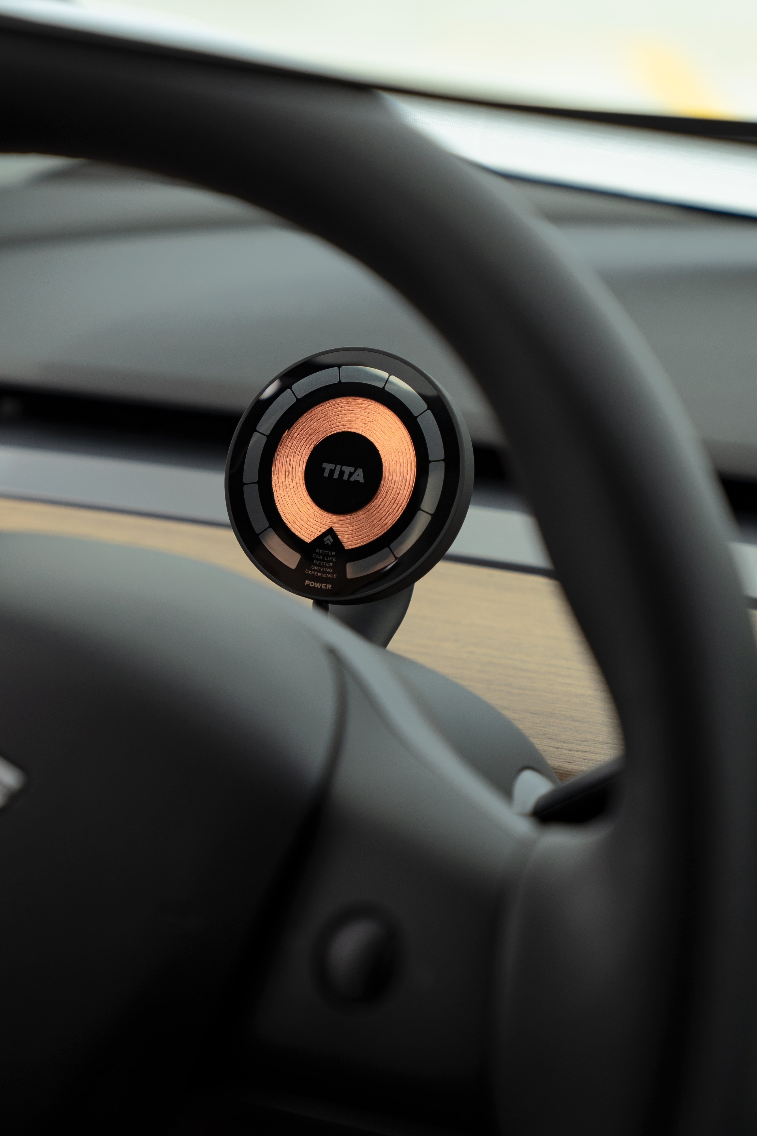 TITA MagSafe Wireless Magnetic Mount for Tesla
