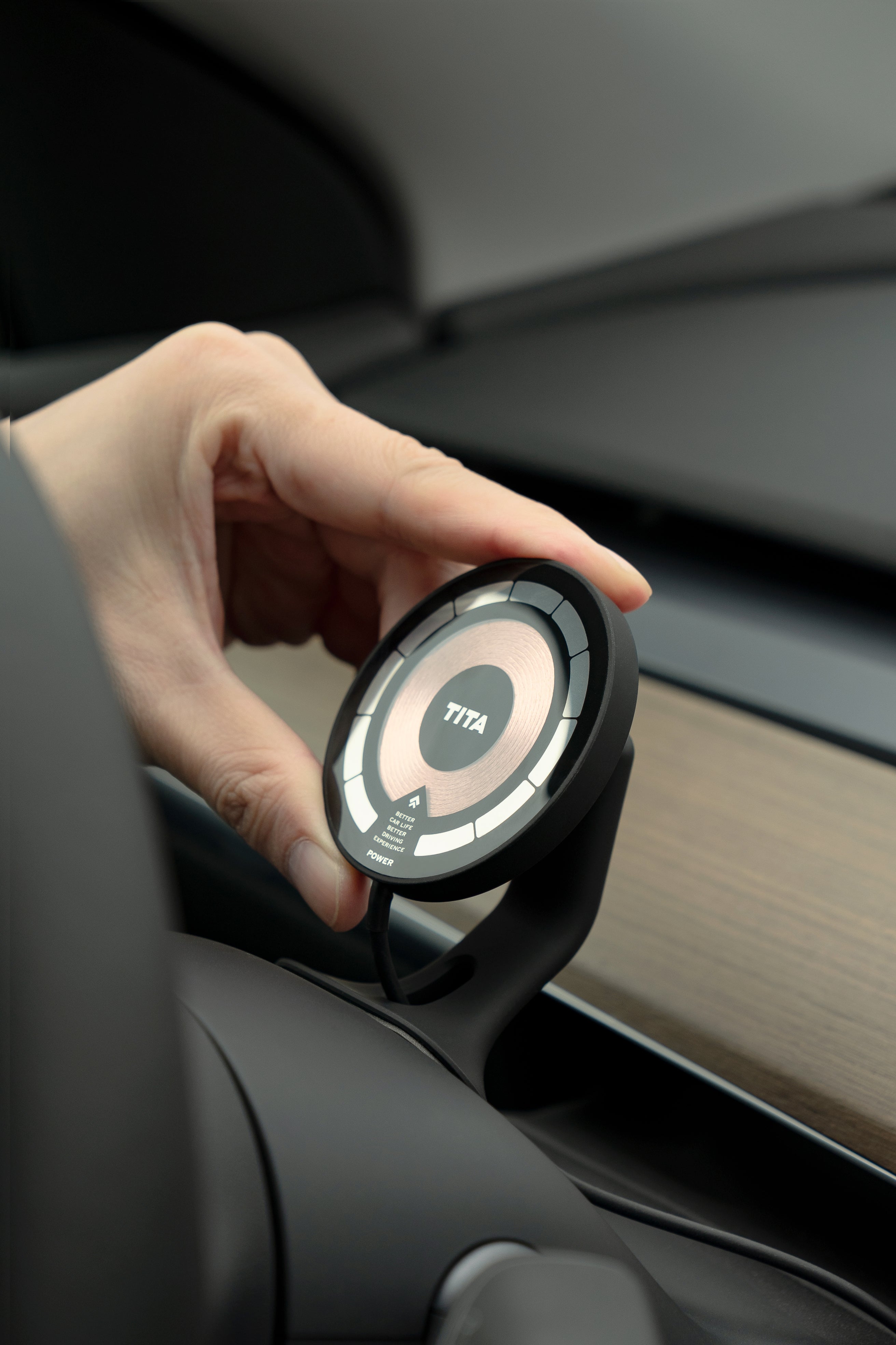 TITA MagSafe Wireless Magnetic Mount for Tesla