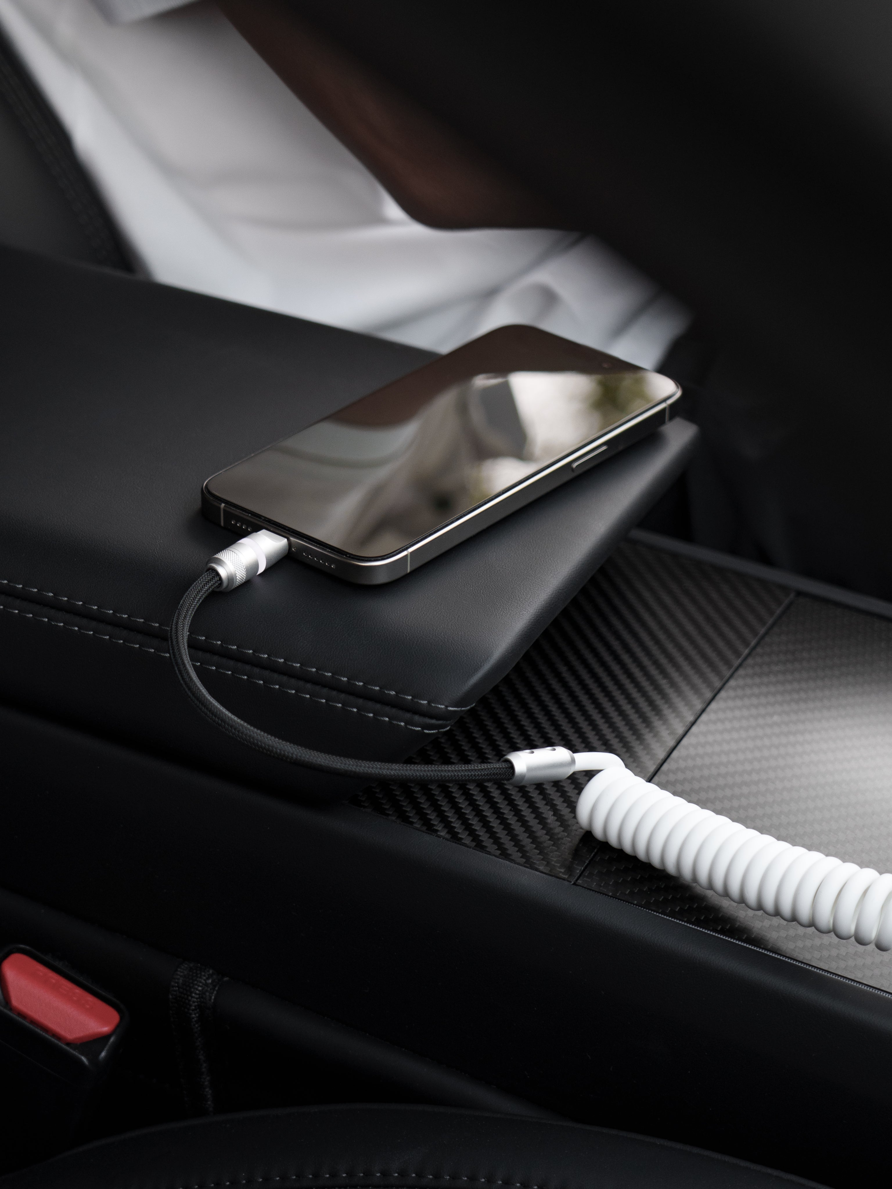 TITA Coiled Dual Type-C Fast Charging Cable