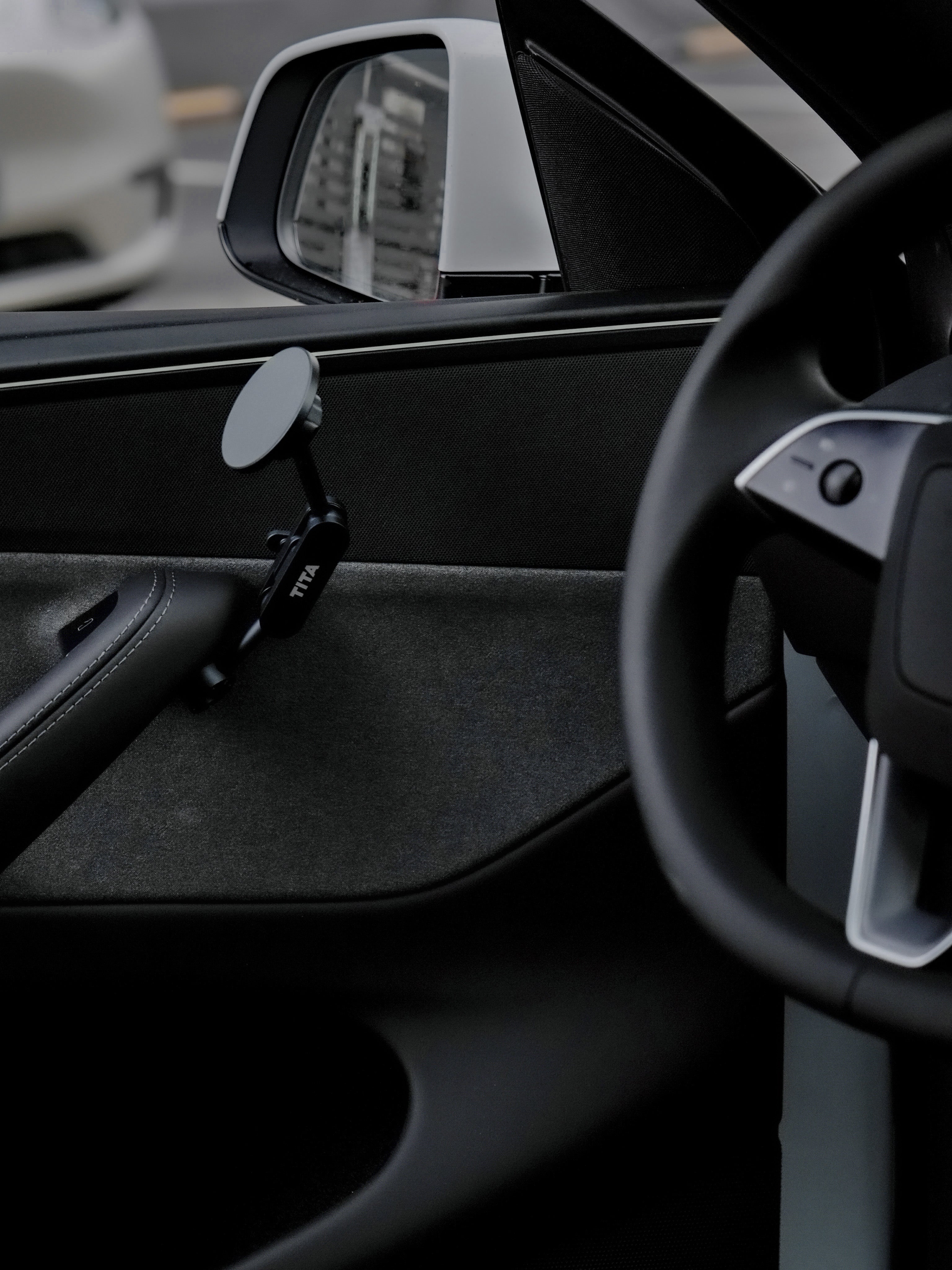 Tita Door-Side Magnetic Phone Holder for Tesla Model 3 / Y / YL
