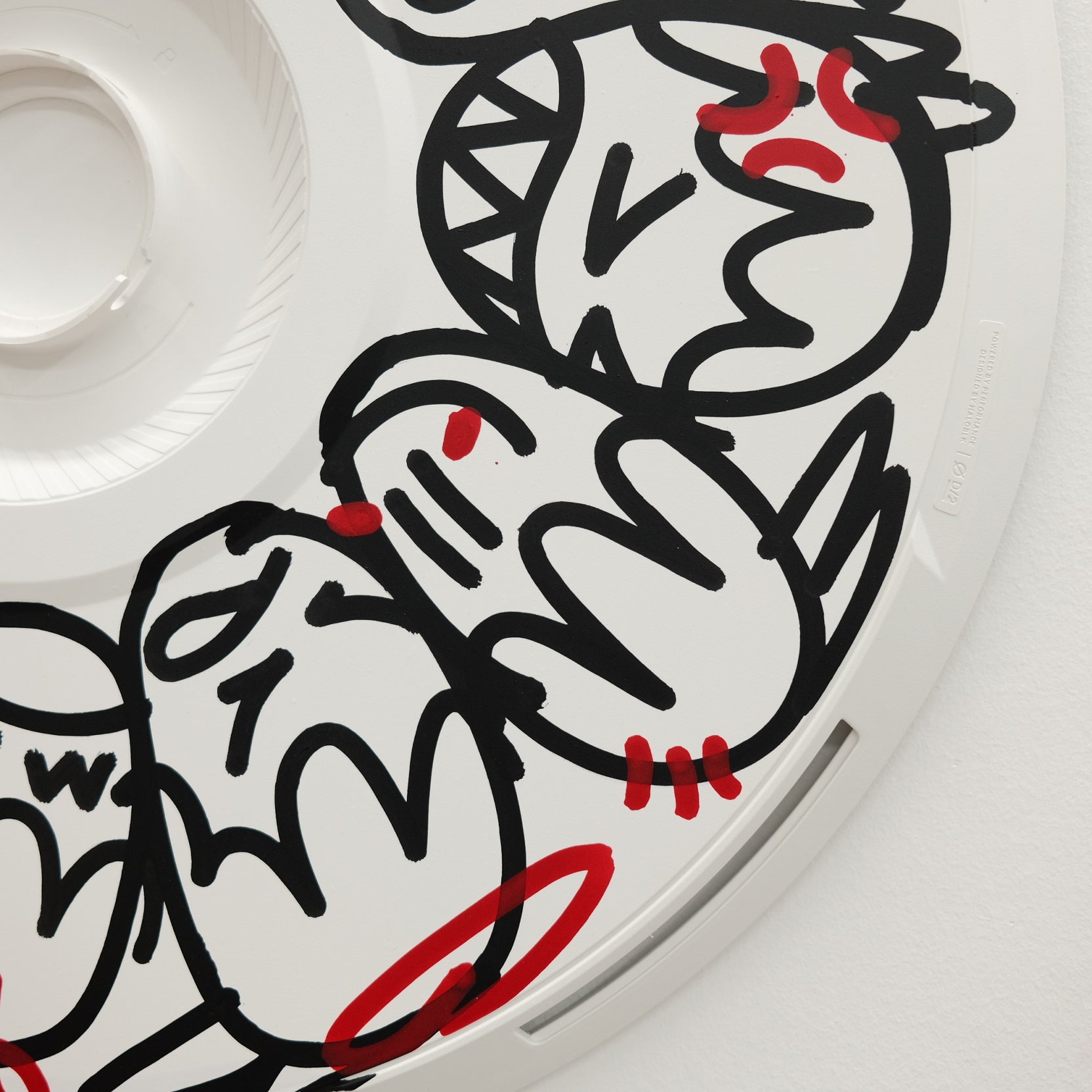 No. 09 - YOK Artist Edition 1/1 - Halodisc 2 For Tesla Wheel Cover