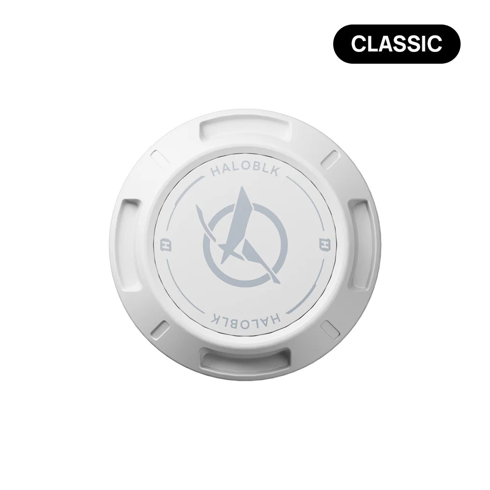 HALODISC Center Caps – Customizable Accents for Tesla Wheel Covers