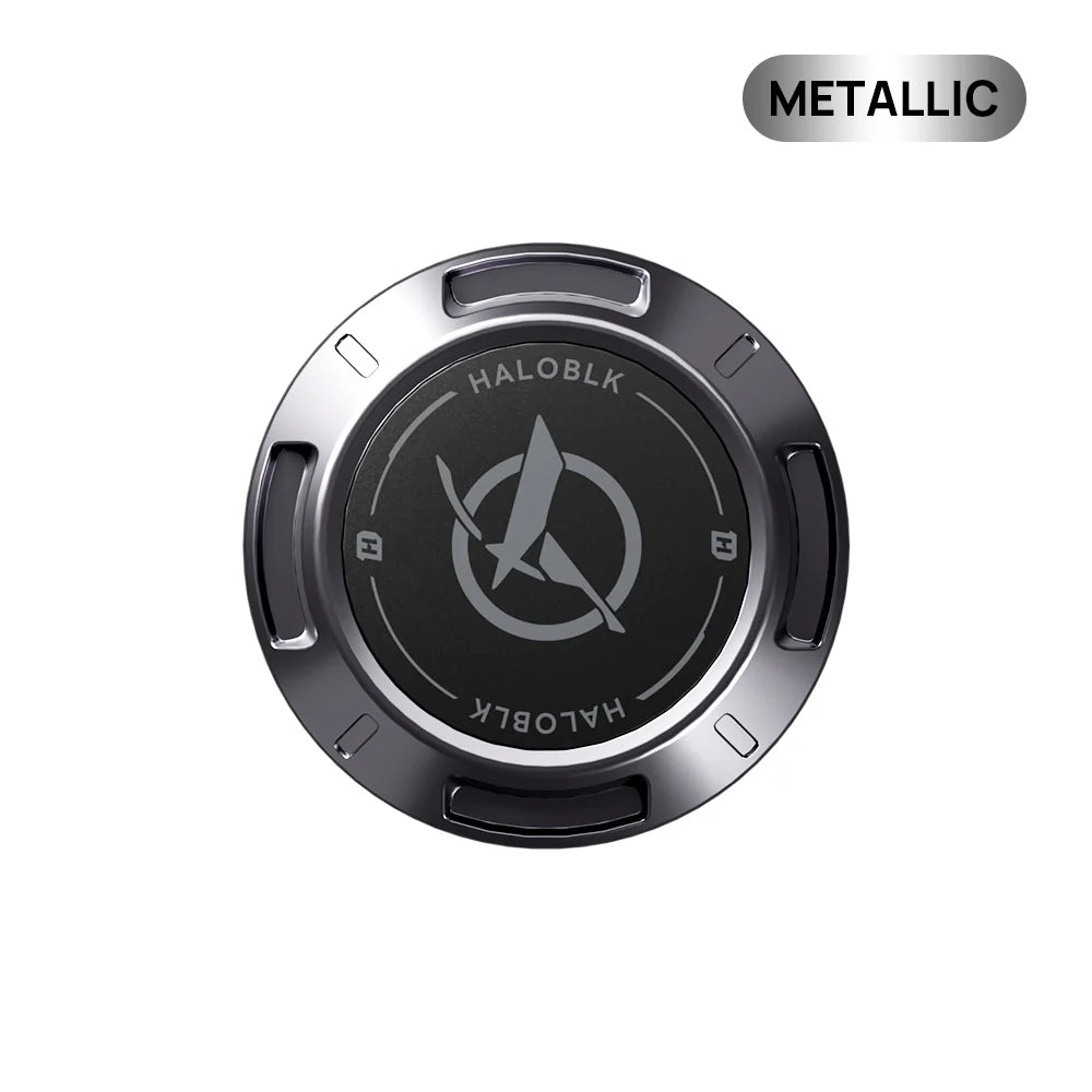HALODISC Center Caps – Customizable Accents for Tesla Wheel Covers