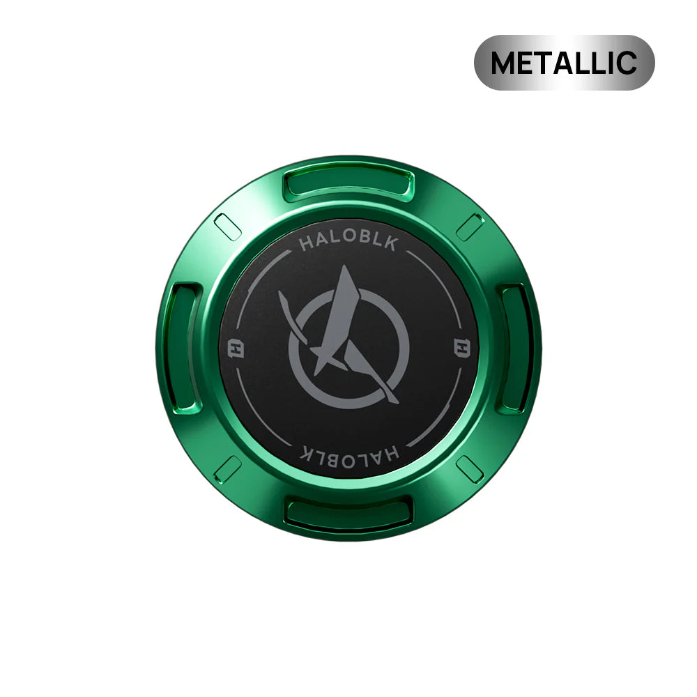HALODISC Center Caps – Customizable Accents for Tesla Wheel Covers