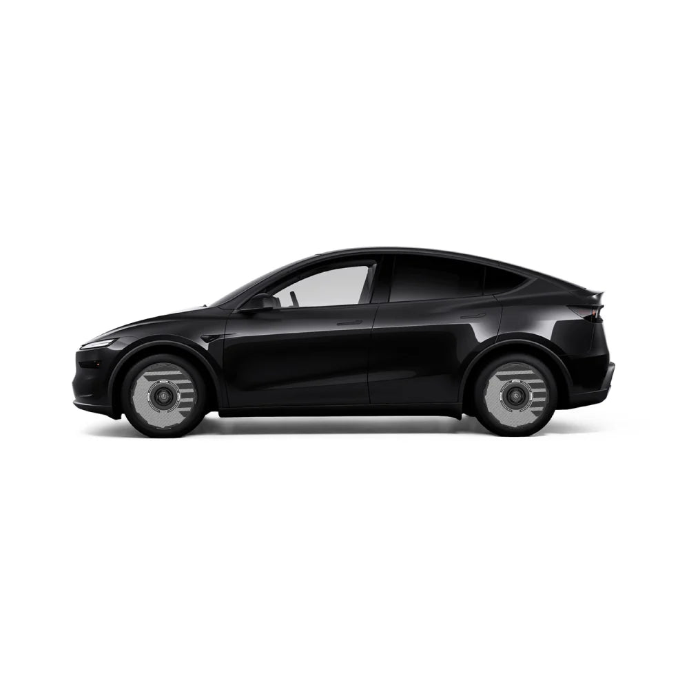 HALODISC 2 - INDUSTRY Black | Wheel Covers for Tesla