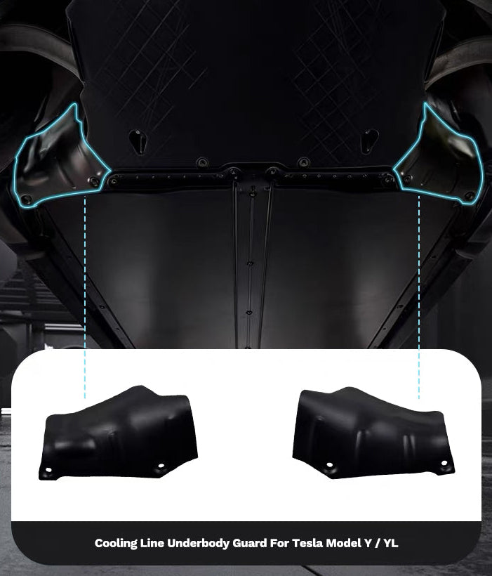 Cooling Line Underbody Guard for Tesla Model Y / YL