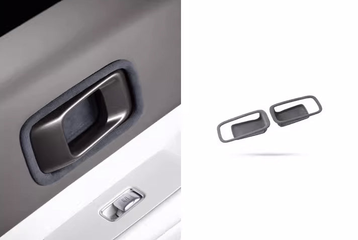 Alcantara® Front Door Handle Inner Bowl Covers for Li Auto MEGA