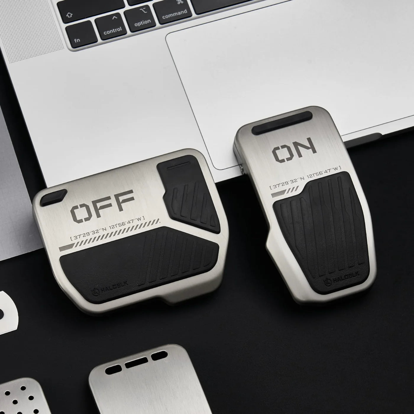 Alloy Pedal Covers for Tesla|Toy Switch