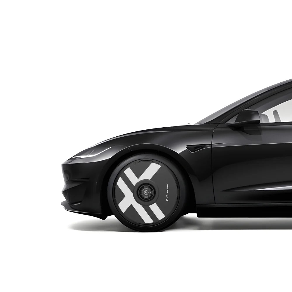 HALODISC 2 - X-Factor Black | Wheel Covers for Tesla