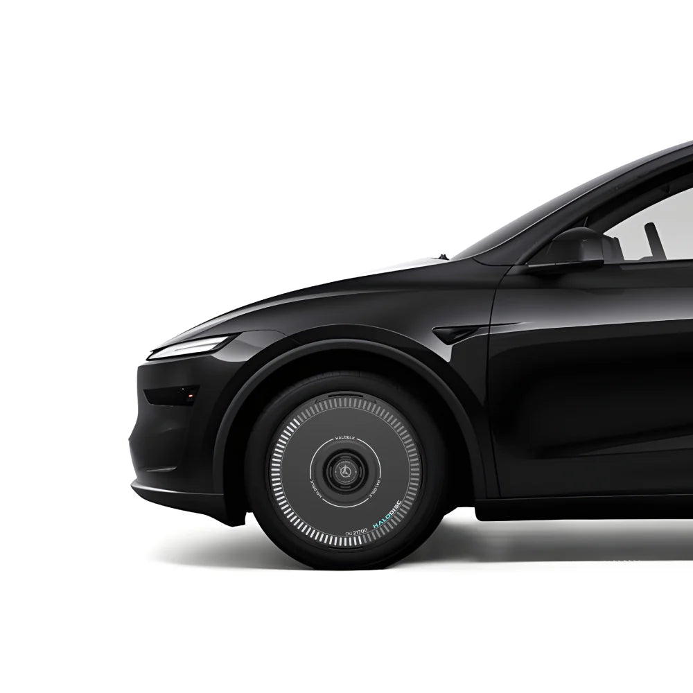 HALODISC 2 - CHARGING Black | Wheel Covers for Tesla