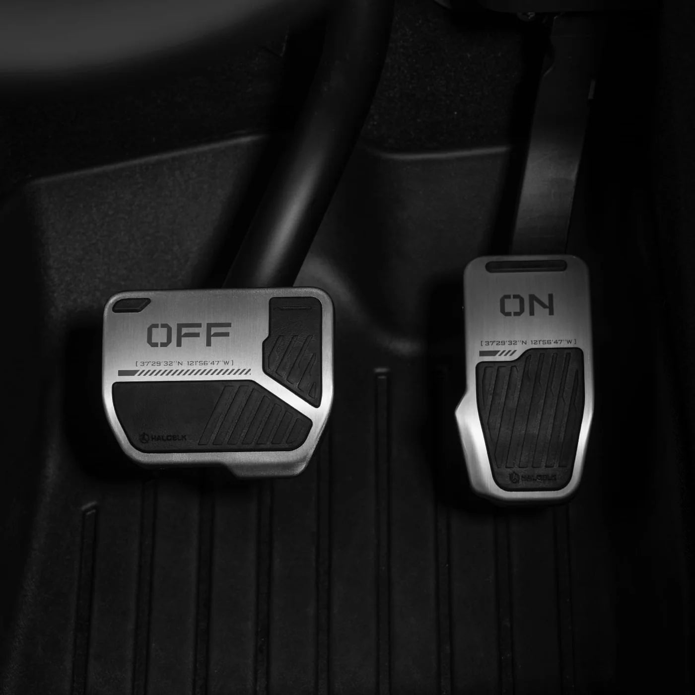 Alloy Pedal Covers for Tesla|Toy Switch