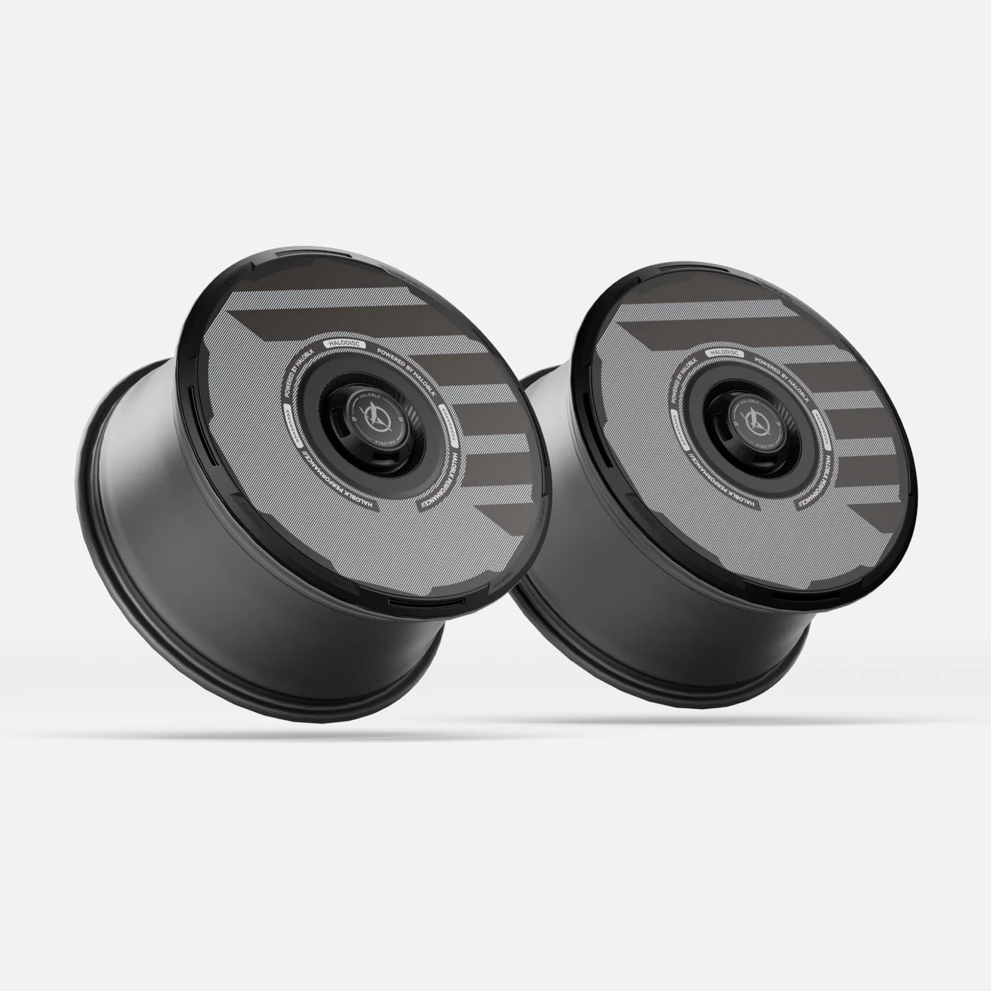 HALODISC 2 - INDUSTRY Black | Wheel Covers for Tesla