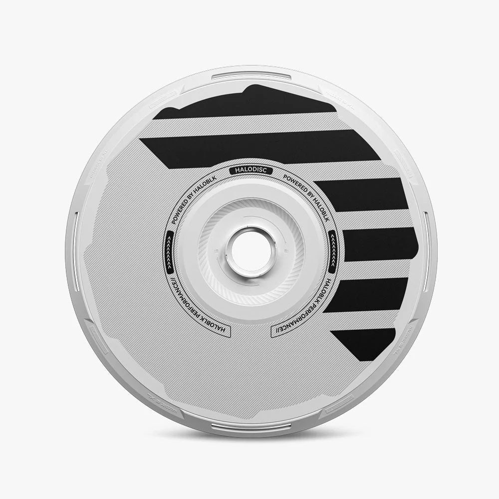 HALODISC 2 - INDUSTRY White | Wheel Covers for Tesla