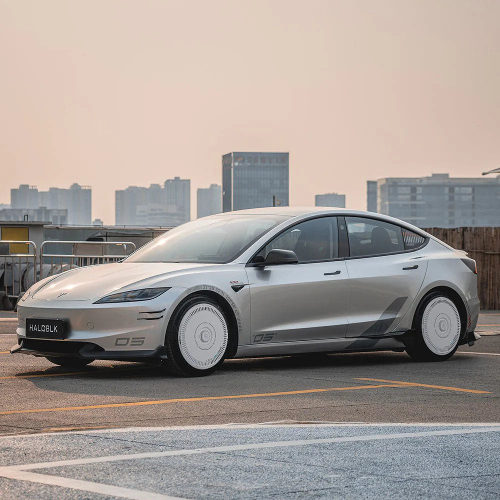 HALODISC 2 - CHARGING White | Wheel Covers for Tesla
