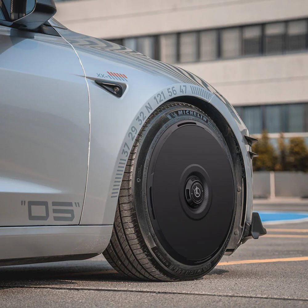 HALODISC 2 - RTP Black | Wheel Covers for Tesla