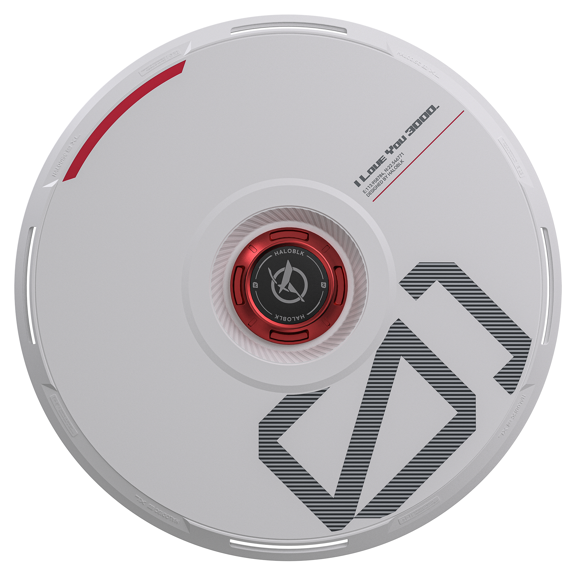 HALODISC 2 - Custom Numbers - White | Wheel Covers for Tesla