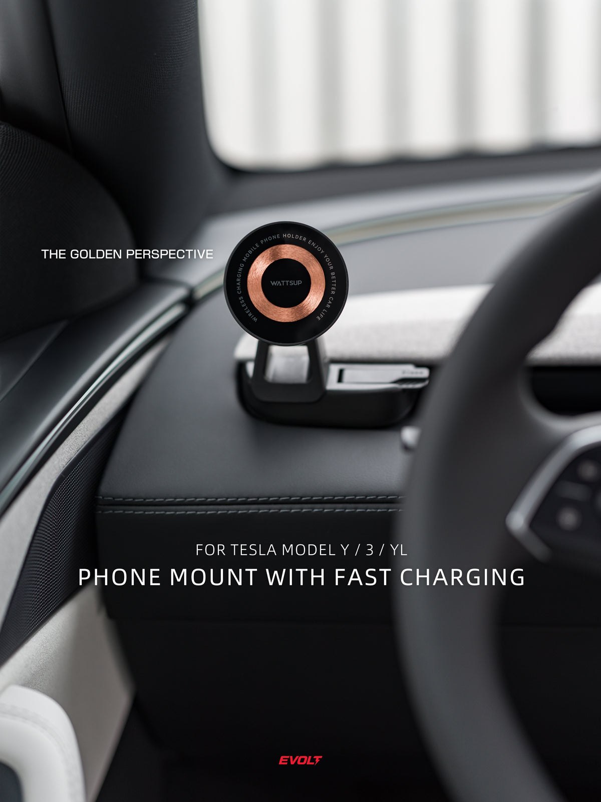Magnetic Phone Mount for Tesla Model Y / 3 / YL