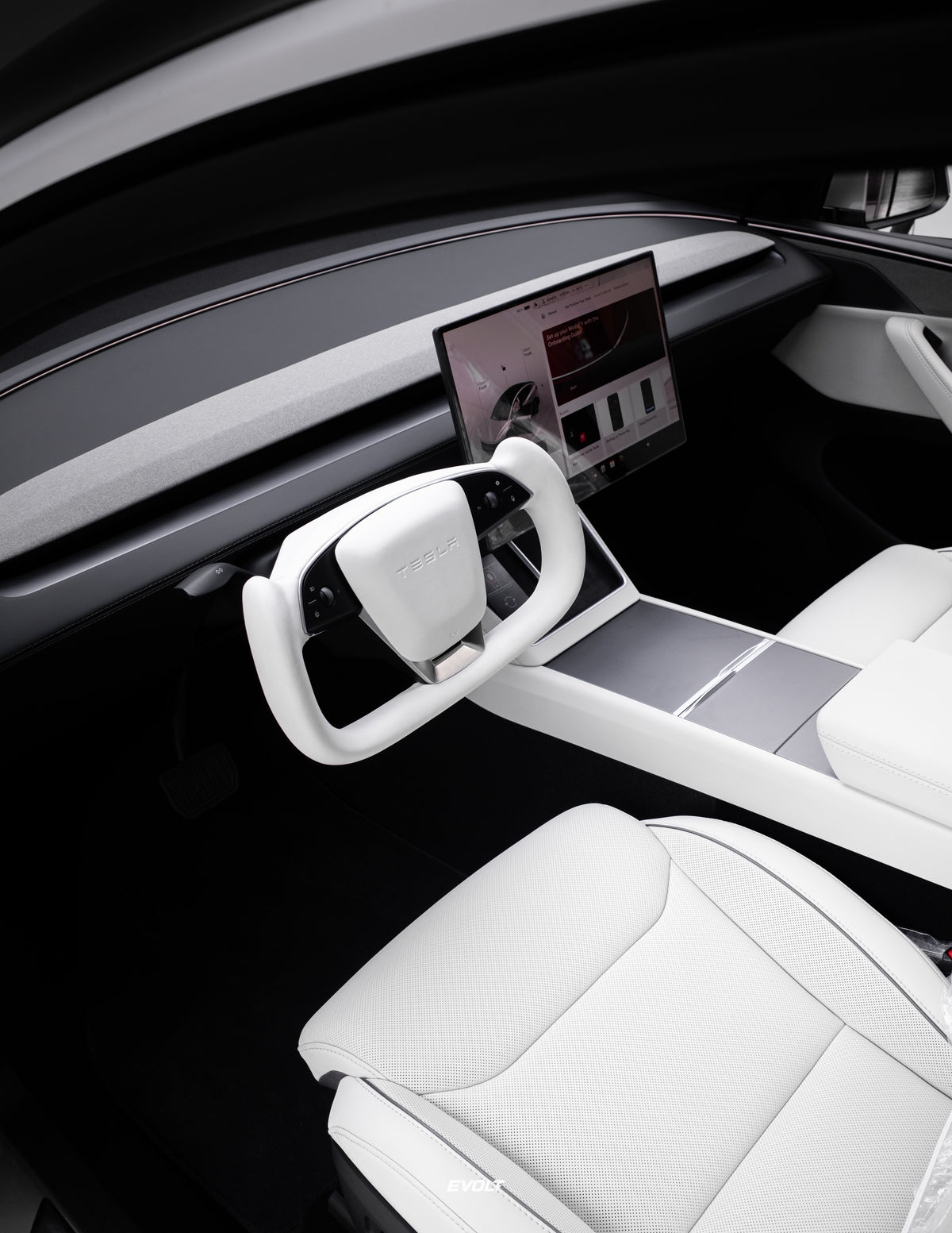 2026 Upgraded|Yoke Style Steering Wheel for Tesla Model 3 / Y / YL