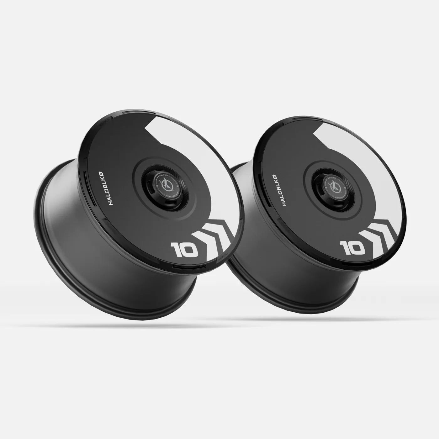 HALODISC 2 - ARROW Black | Wheel Covers for Tesla
