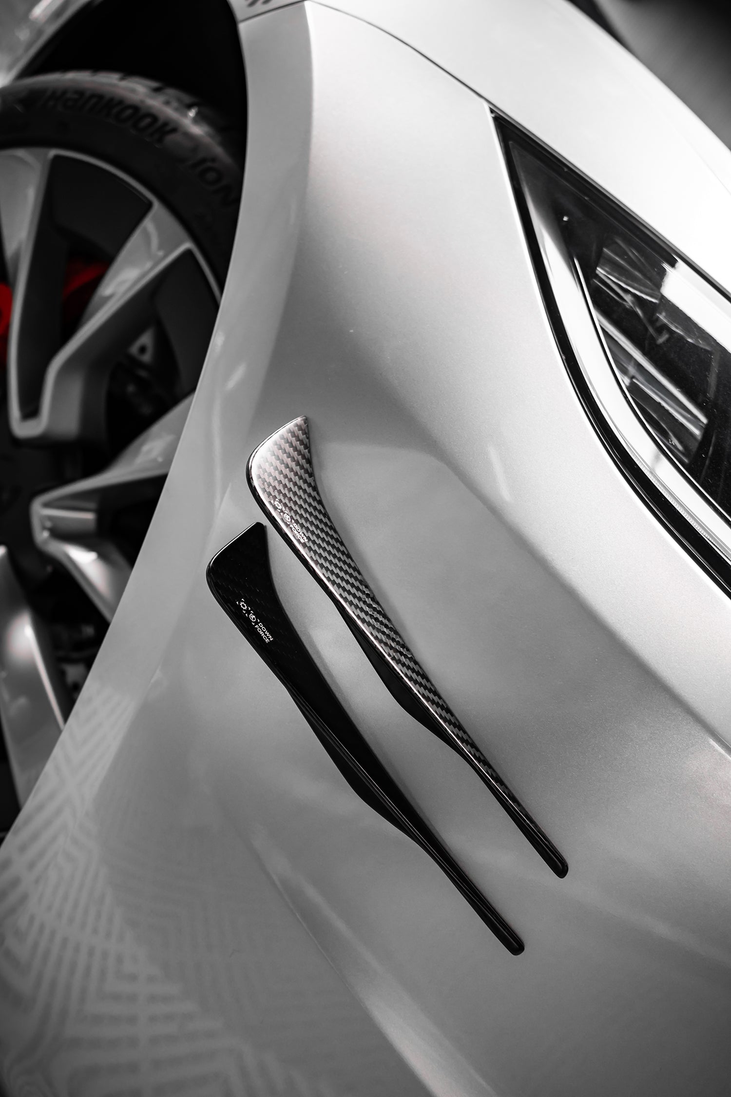 DRY Carbon Fiber Wind Blade For Tesla Model Y/3