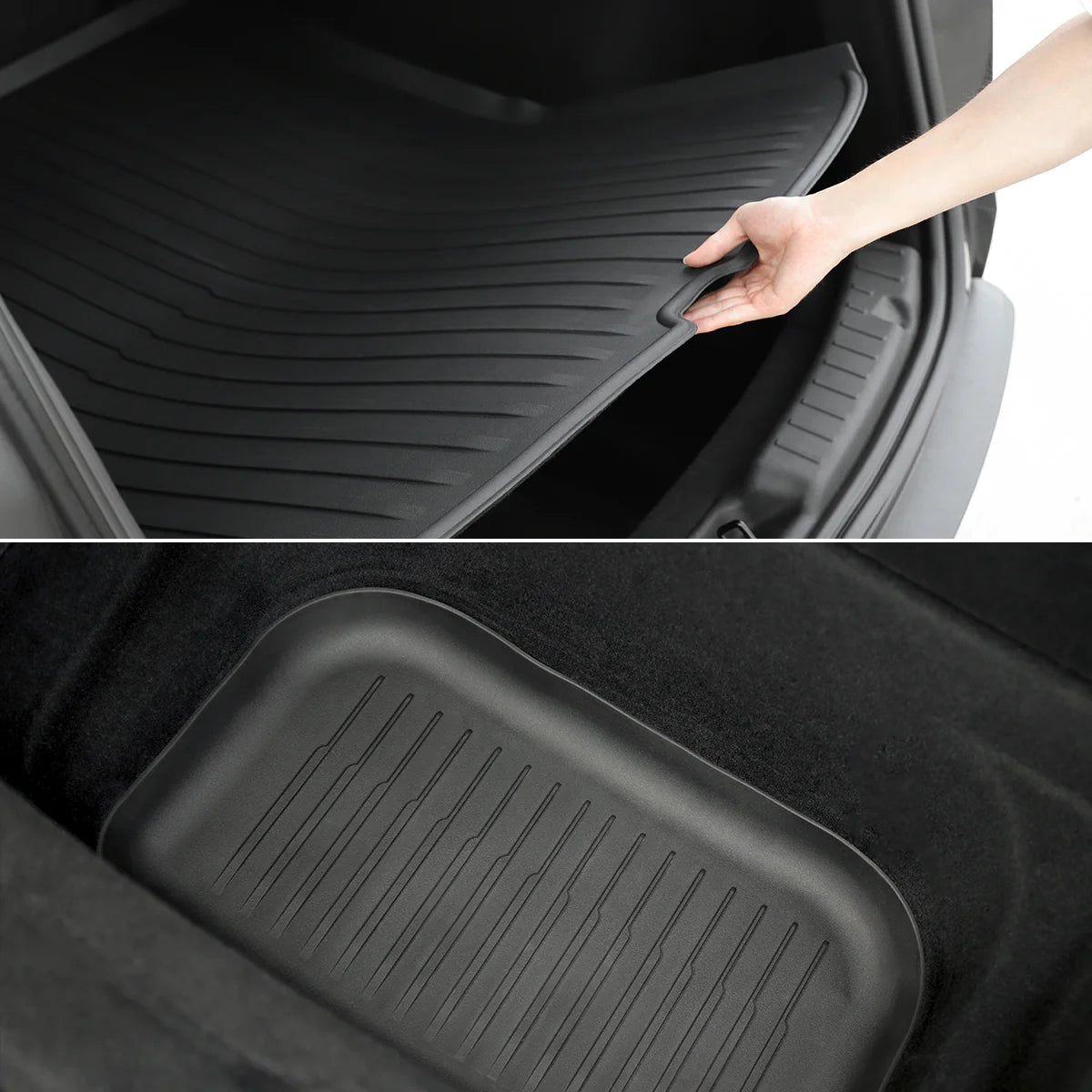 All-Weather Trunk Liners with Seatsback Liner for Model Y Juniper 2025-2026