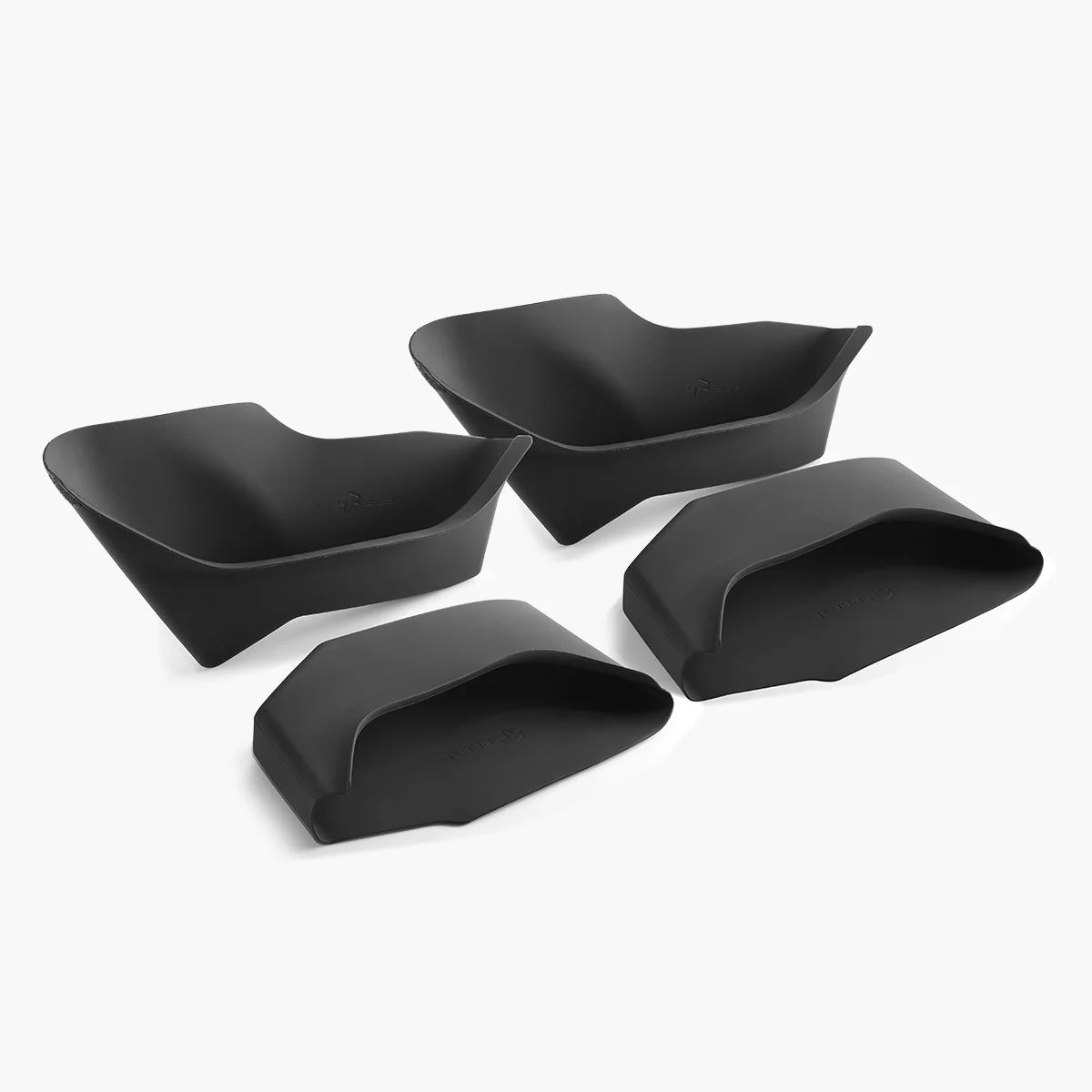 Silicone Door Side Storage Compartment Set for Model 3 Highland